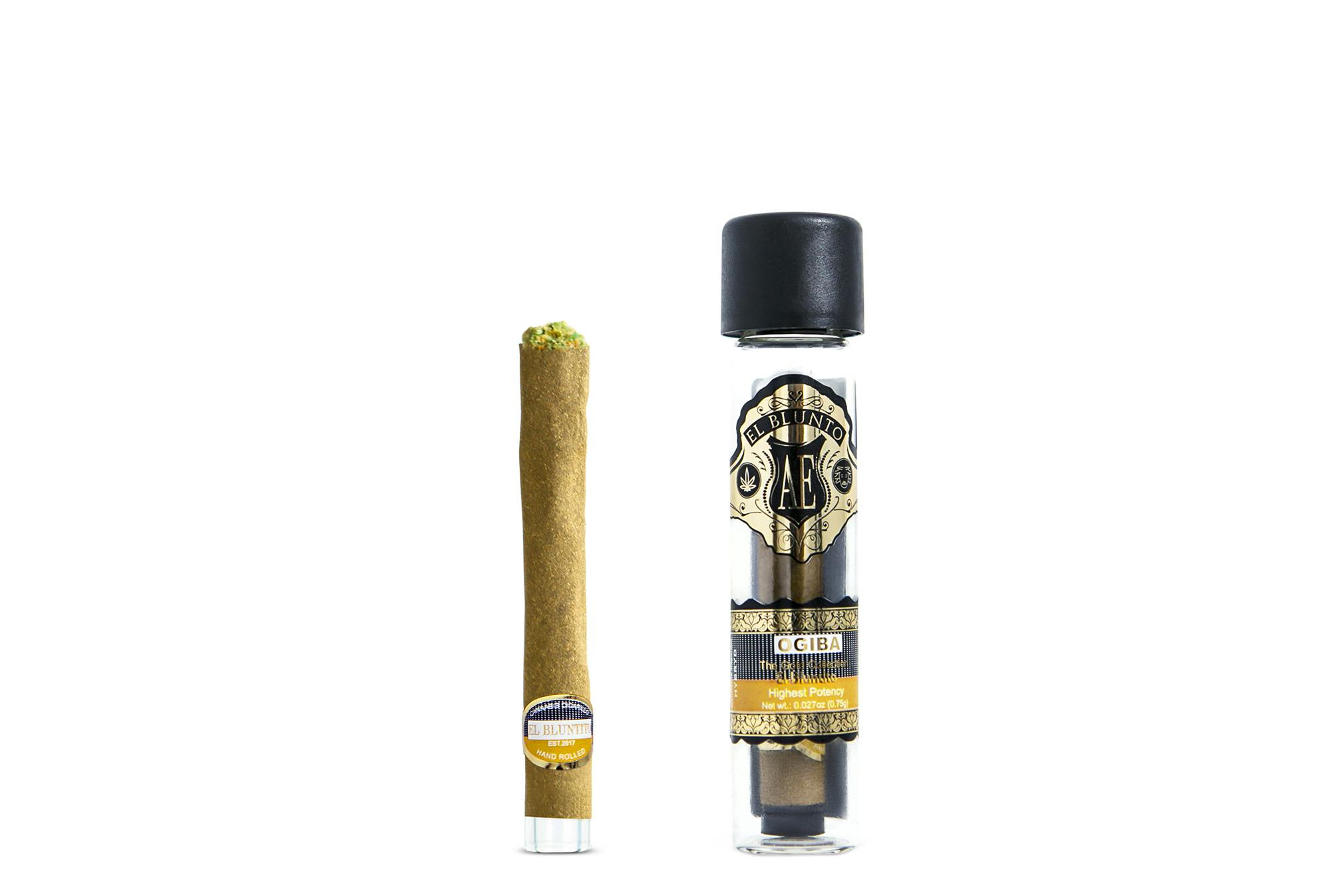 El Bluntito - OGiba - .75G Cigarillo [Mini Blunt] - image 1