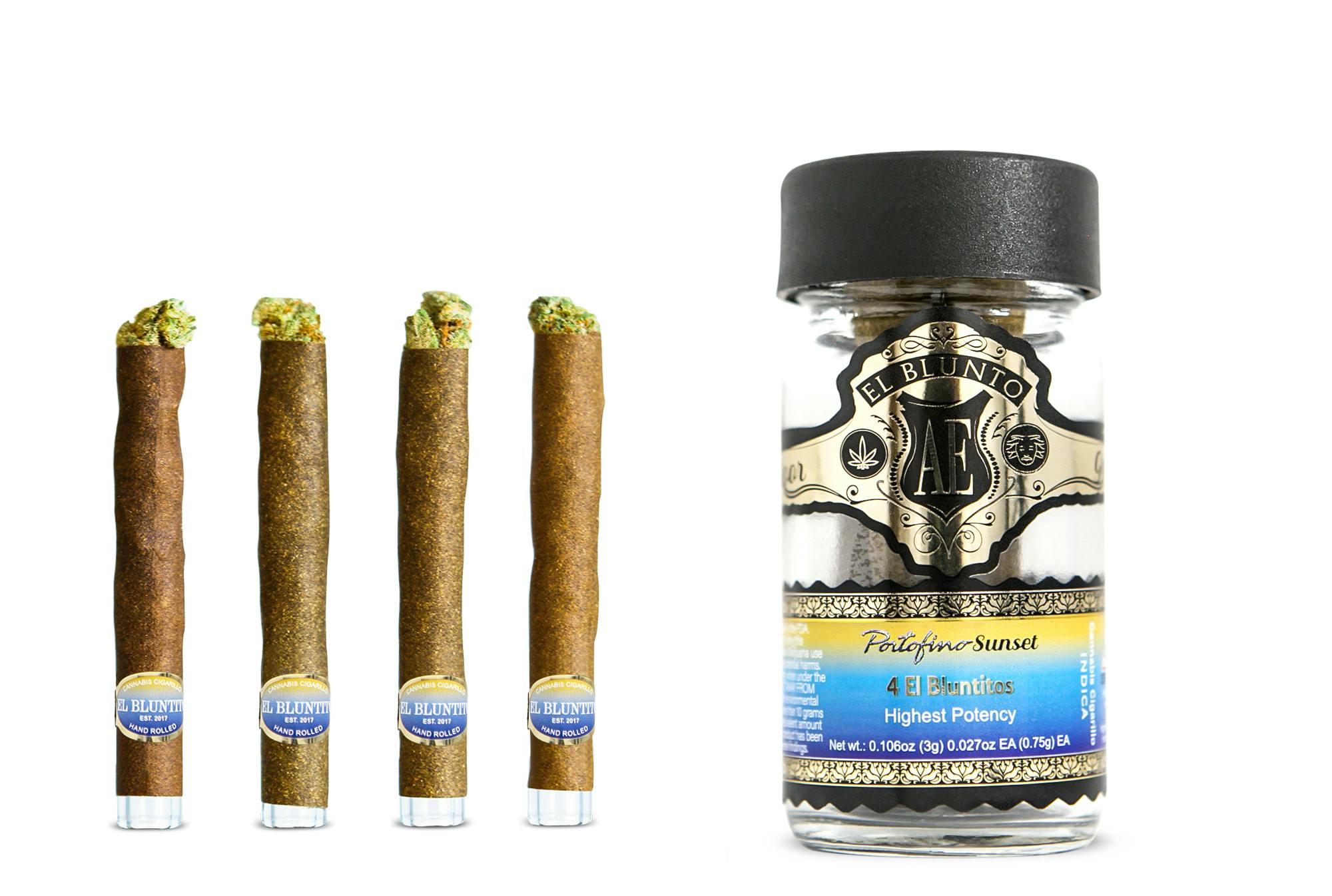 El Bluntito - 4-Pack - Portofino Sunset - 4 x .75G [Mini Blunt Pack] - image 1