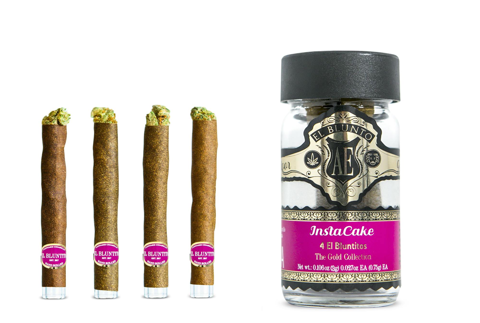 El Bluntito - 4-Pack - Instacake - 4 x .75G [Mini Blunt Pack] - image 1