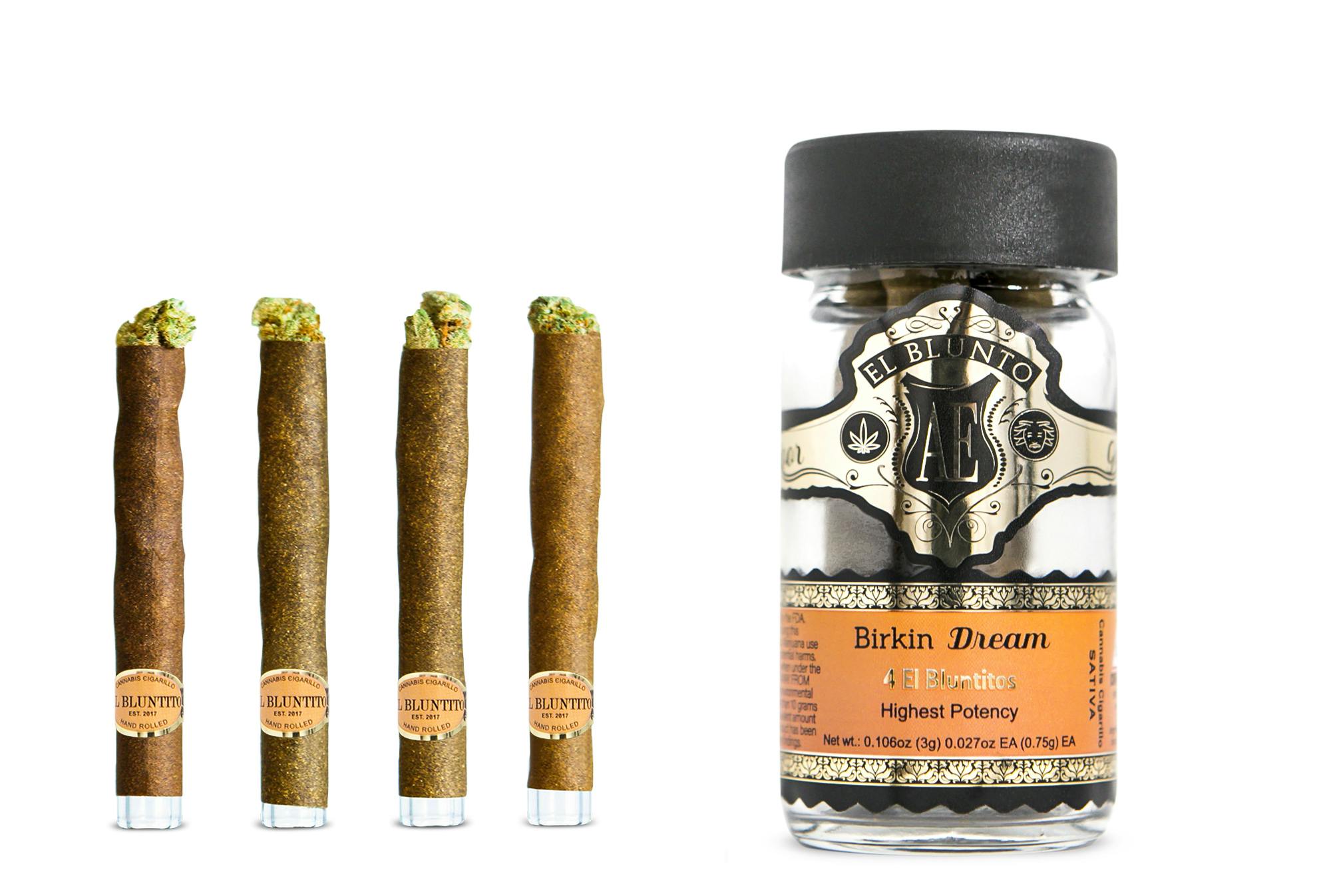 El Bluntito - 4-Pack - Birkin Dream - 4 x .75G [Mini Blunt Pack] - image 1