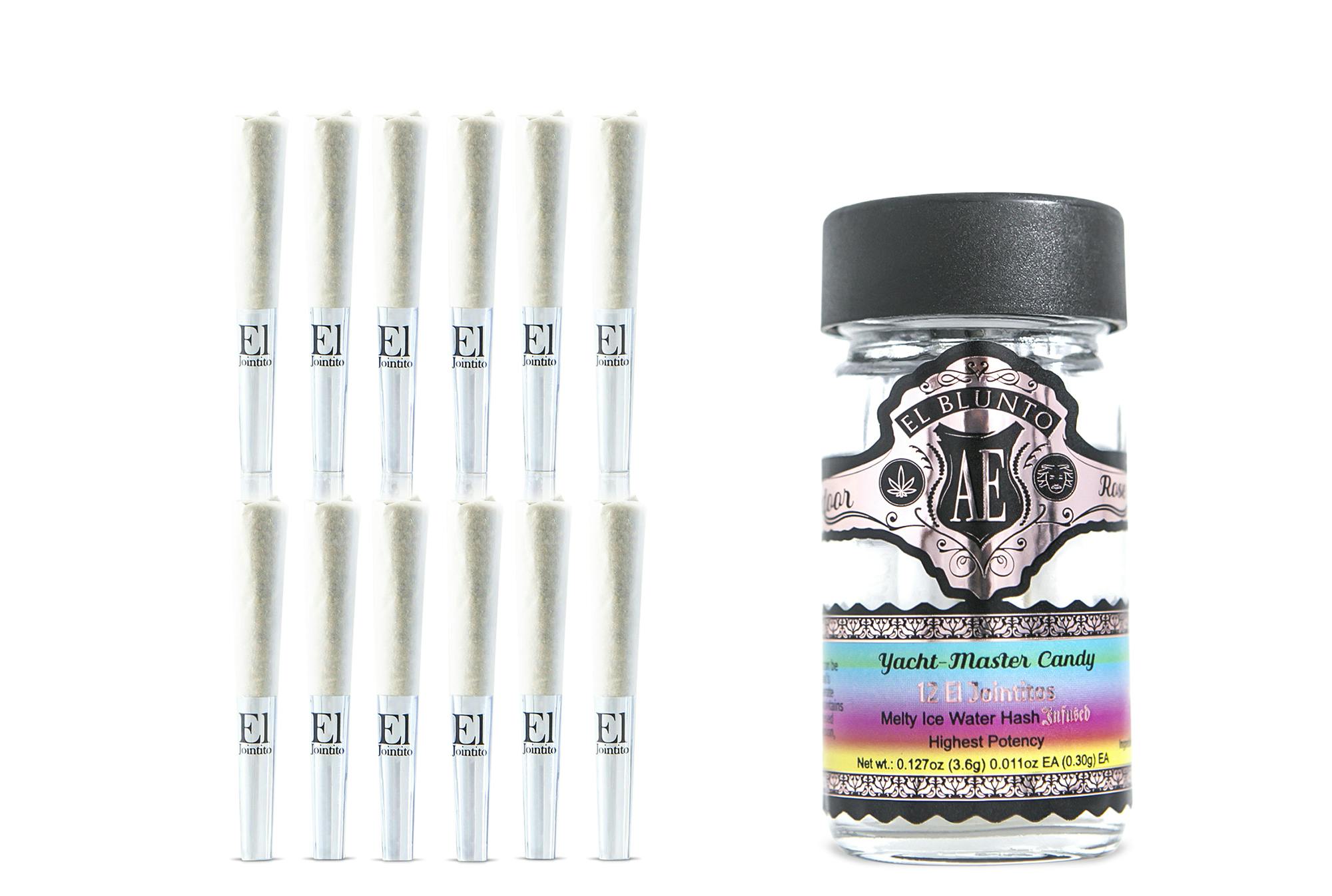 El Jointito - 12-Pack - Yacht - Master Candy - 12 x .3G - Hash Infused - image 1