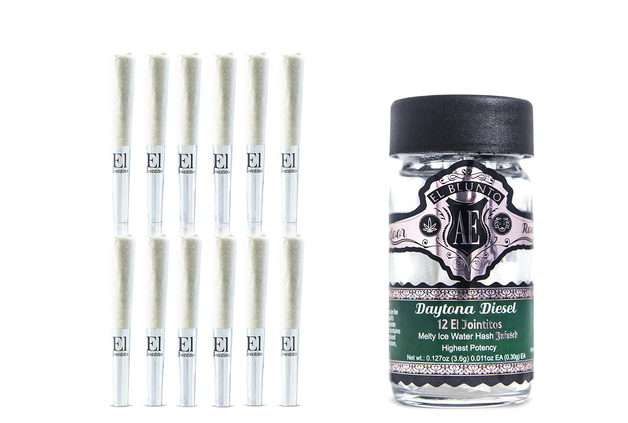 El Jointito - 12 Pack - Daytona Diesel - Hash Infused - 12 x .3G - image 1