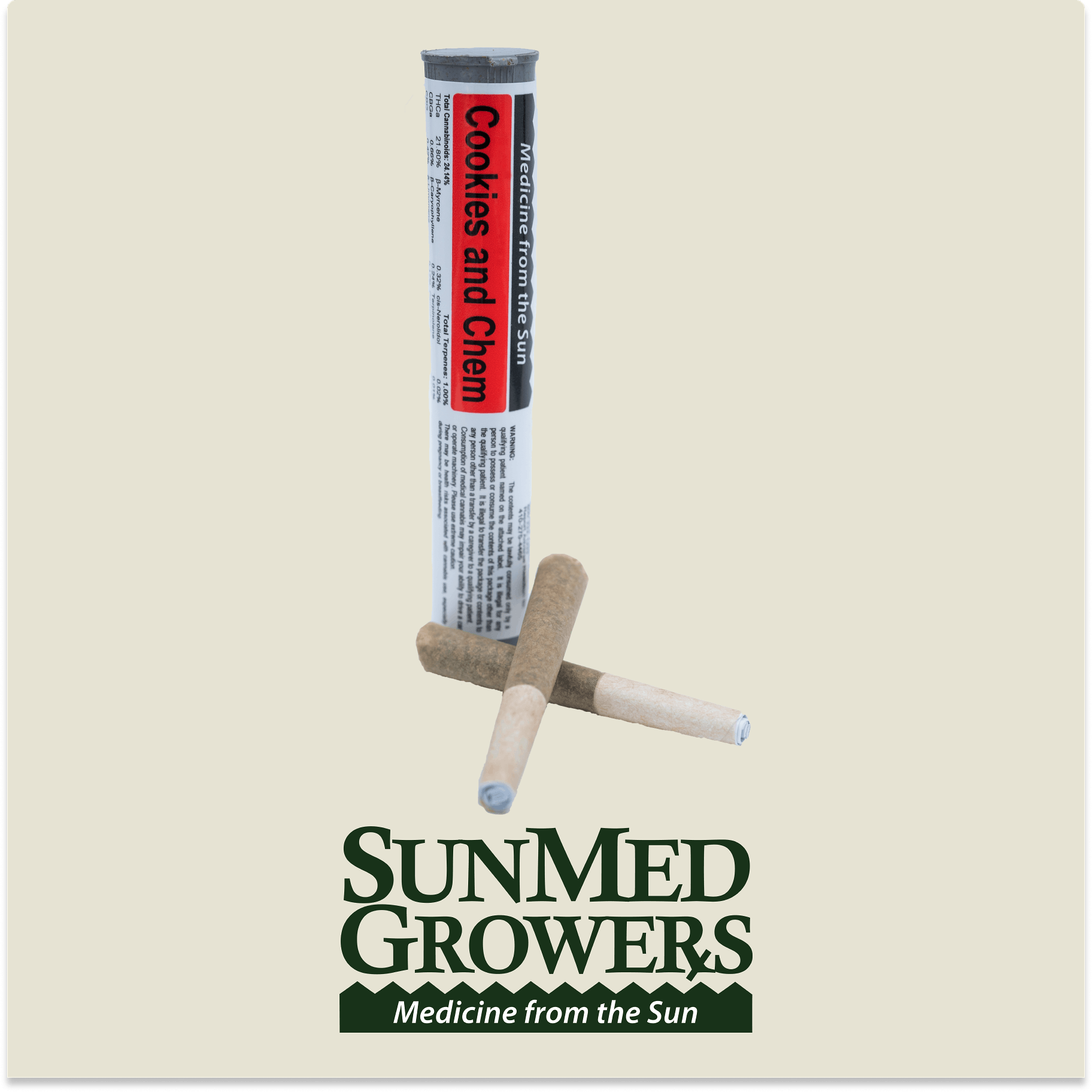 Cookies and Chem Pre Roll 0.5g/2 Pack - image 1
