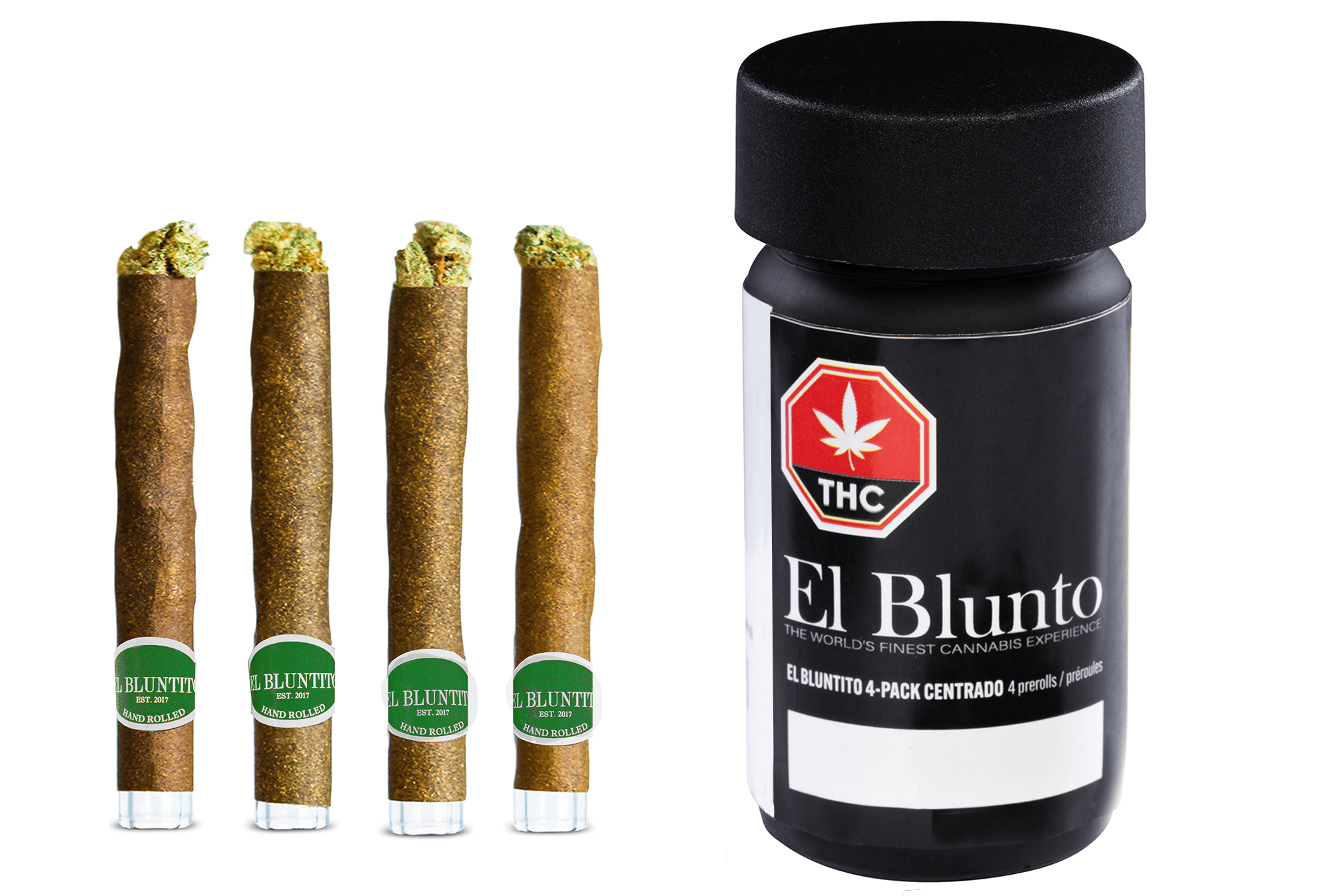 El Bluntito - 4-Pack - Centrado - 4 x .75G [Mini Blunt Pack] - image 1