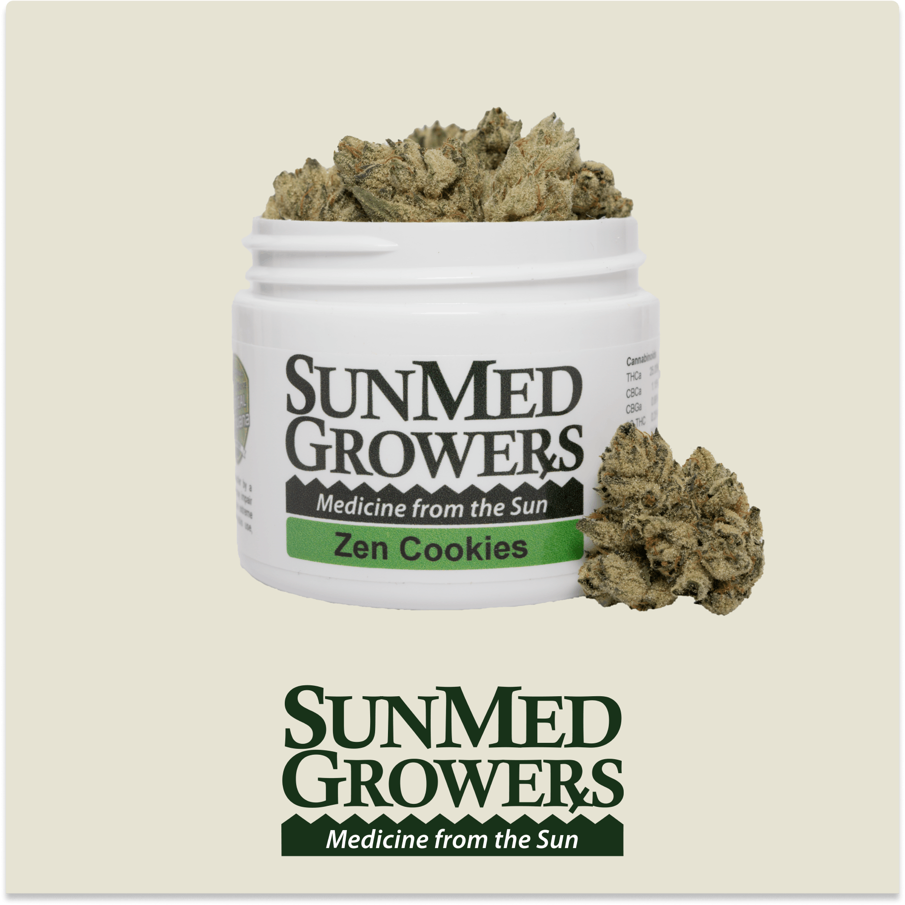 Zen Cookies Flower (3.5g) - image 1