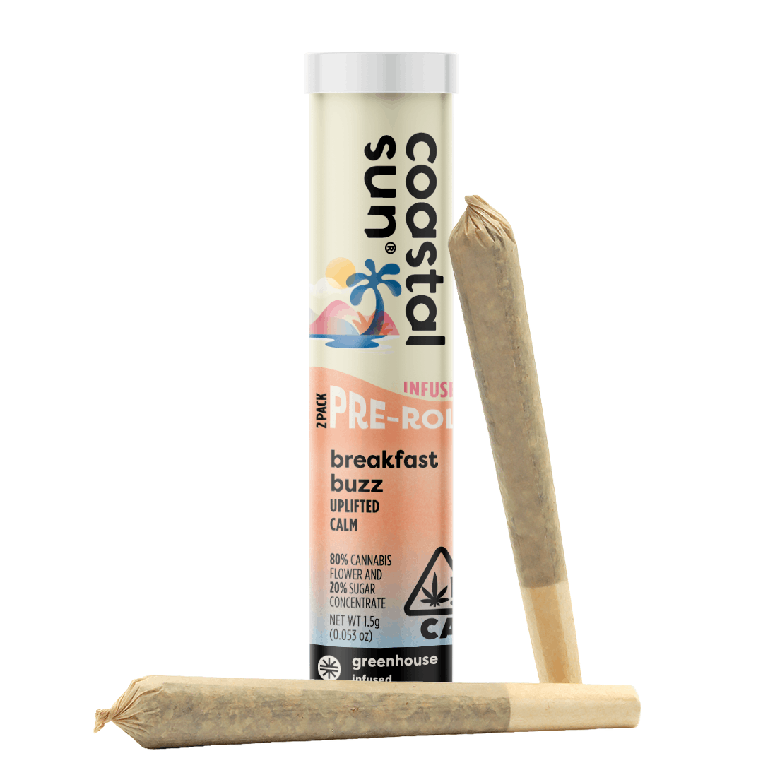 Breakfast Buzz Infused Greenhouse 0.75g Pre-Roll 2pk 1.5g - image 1