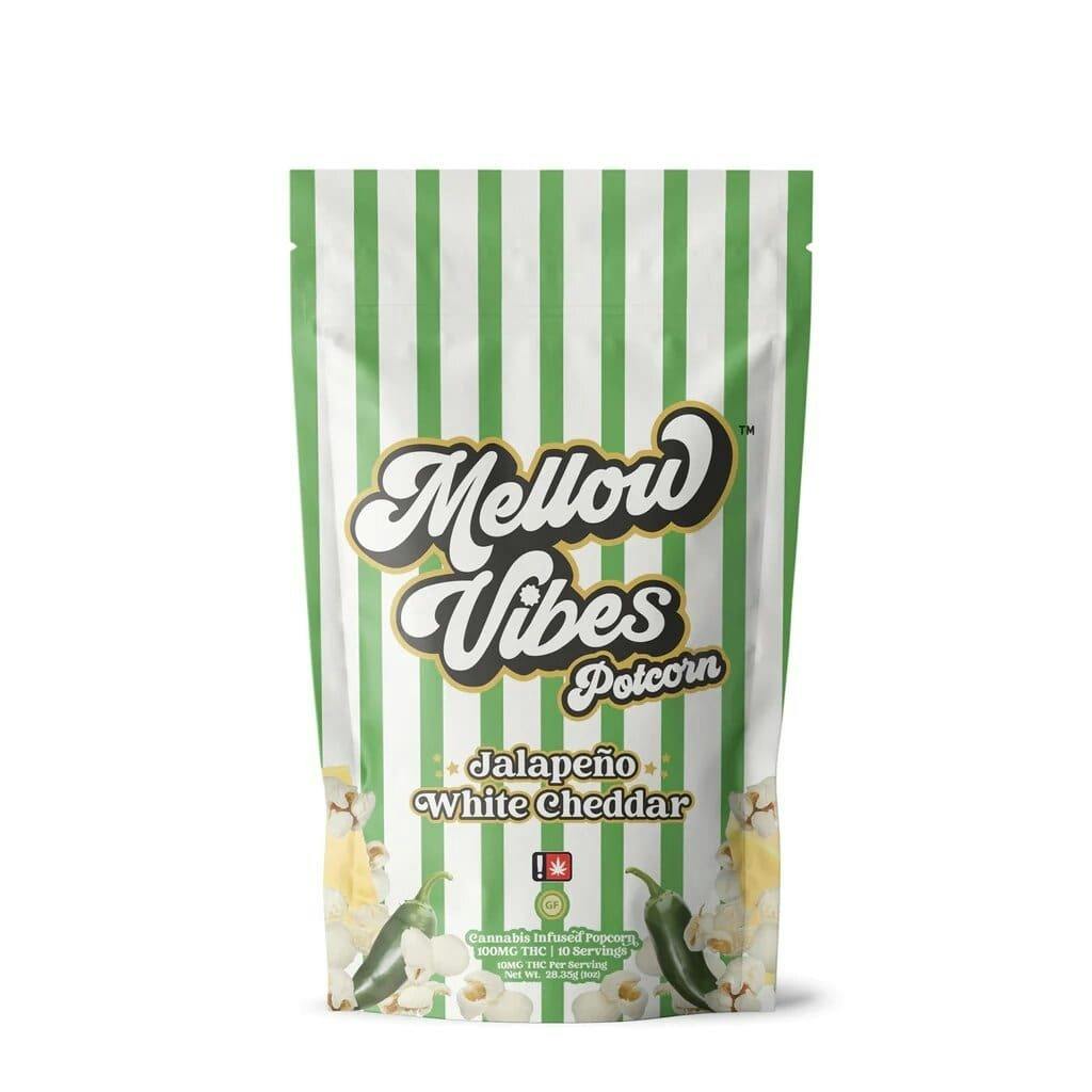 White Cheddar Jalapeno 100MG Infused Popcorn - image 1