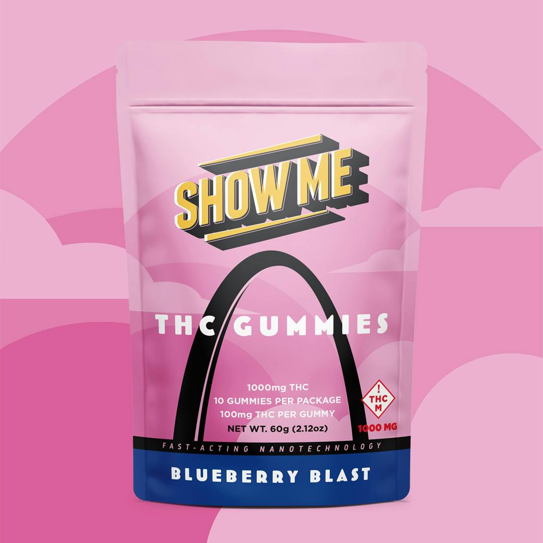 BlueBerry Blast | 1000MG THC | Show Me - image 1