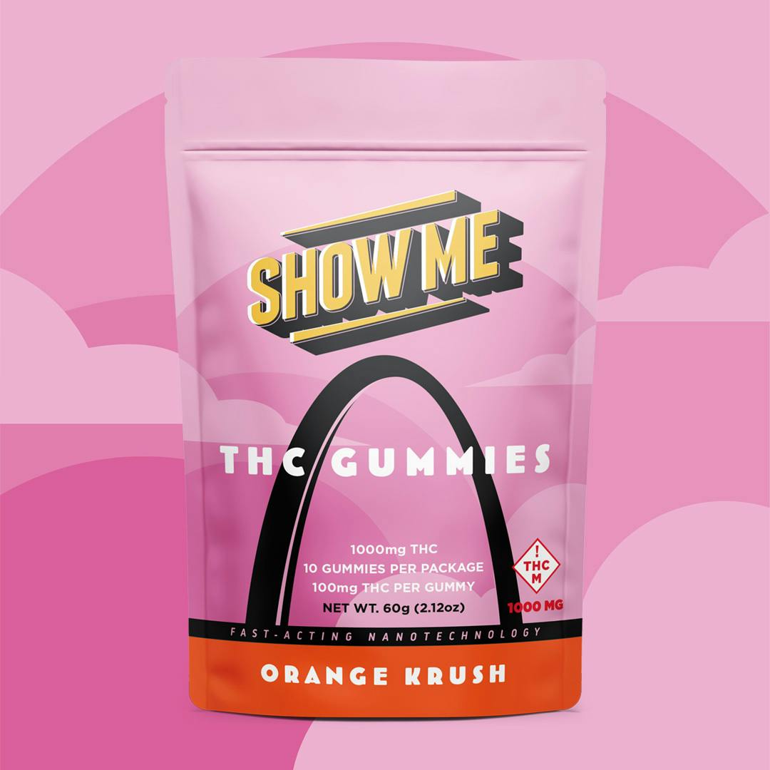 Orange Krush | 1000MG THC | Show Me - image 1