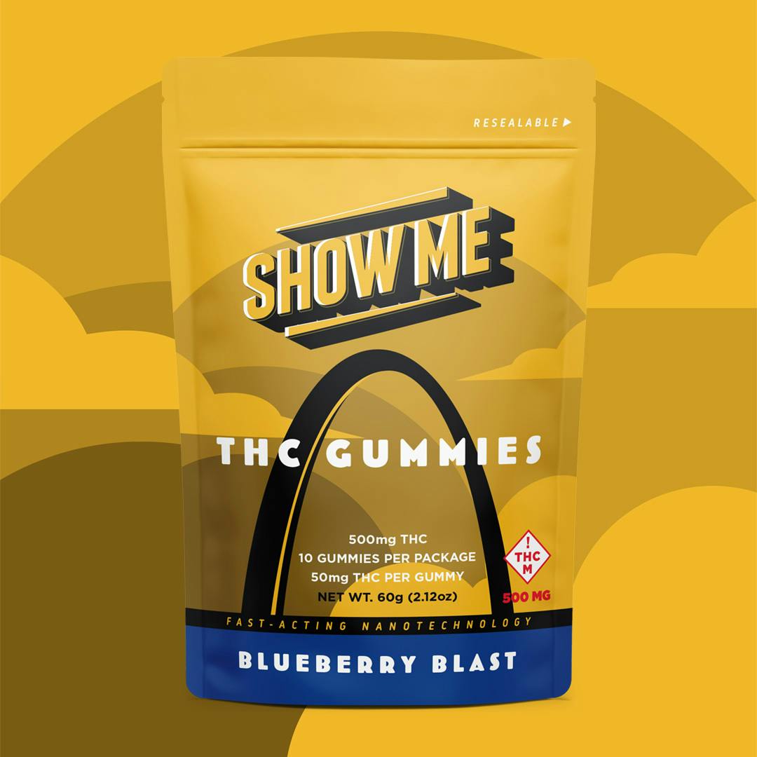 BlueBerry Blast | 500MG THC | Show Me - image 1