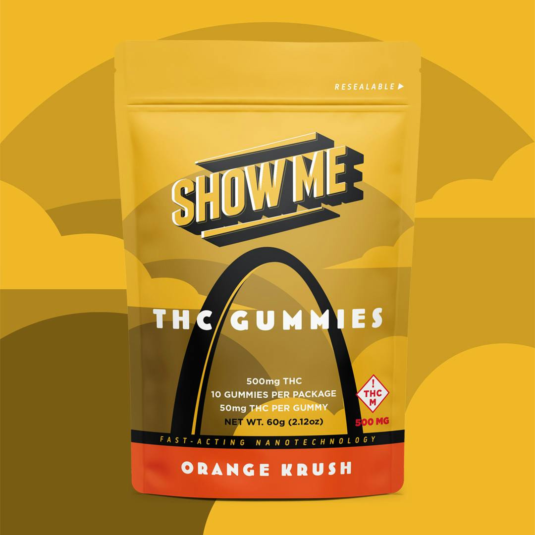 Orange Krush | 500MG THC | Show Me - image 1