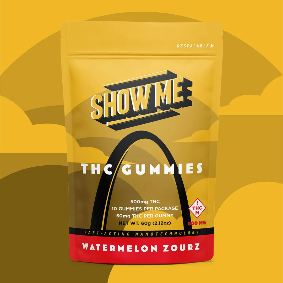 Watermelon Zourz | 500MG THC | Show Me - image 1