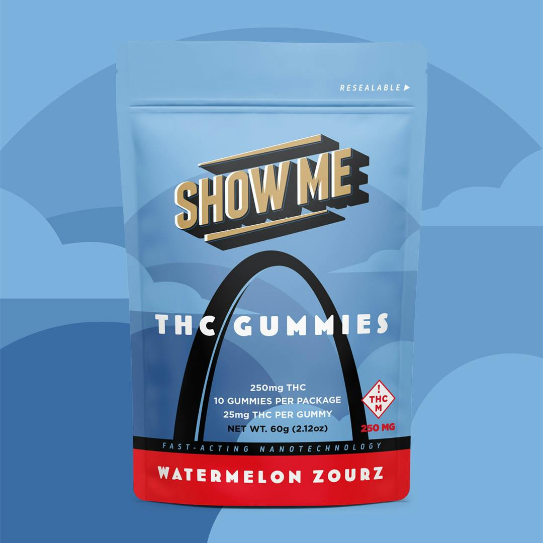 Watermelon Zourz | 250MG THC | Show Me - image 1
