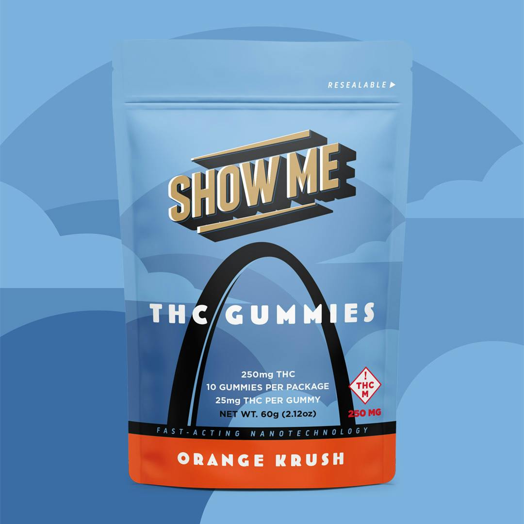 Orange Krush | 250MG THC | Show Me - image 1