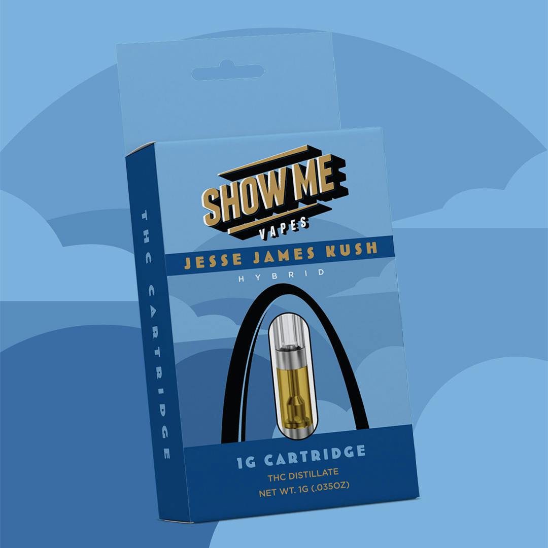 Jesse James Kush | 1G THC Cartridge | Show Me - image 1