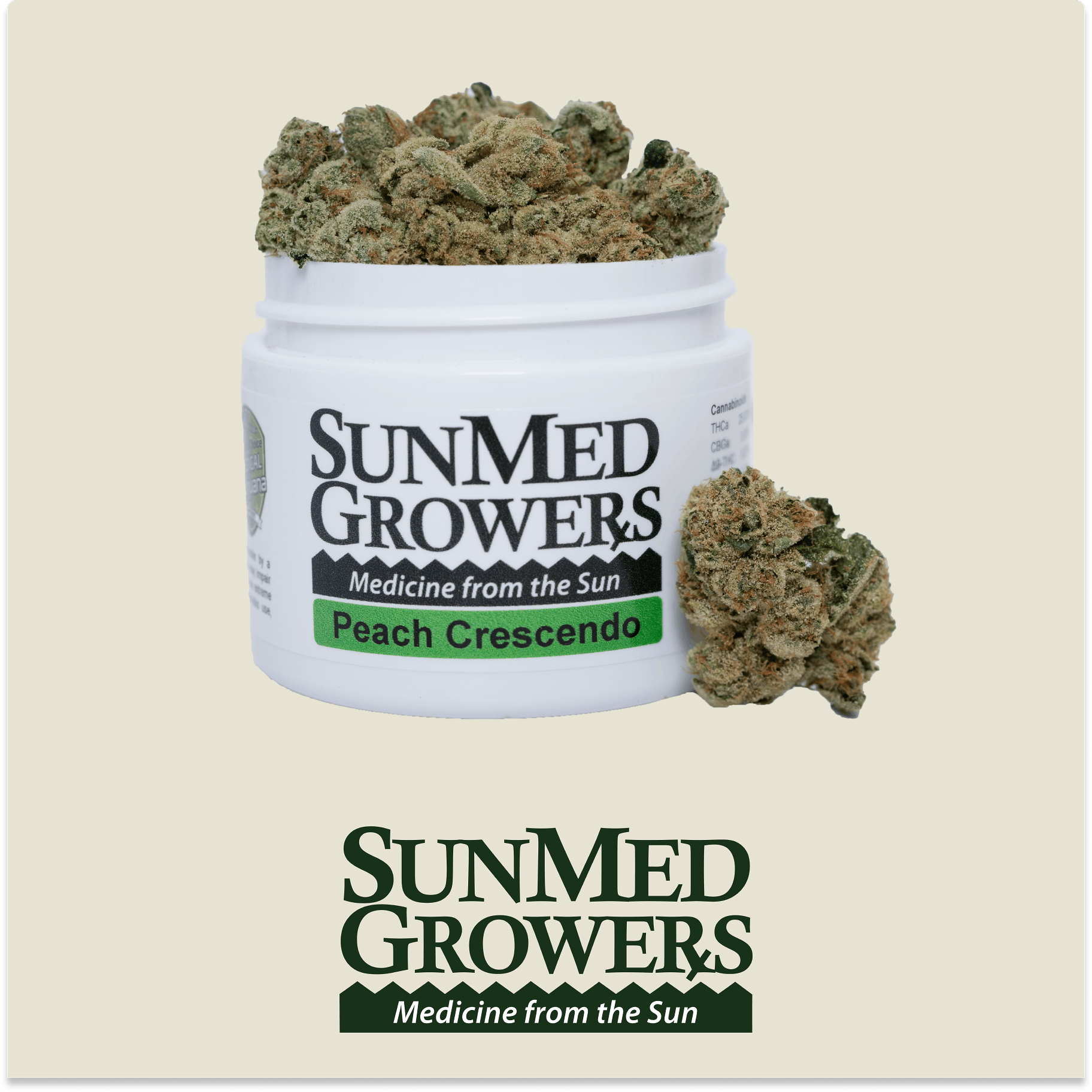 Peach Crescendo Flower (7g) - image 1