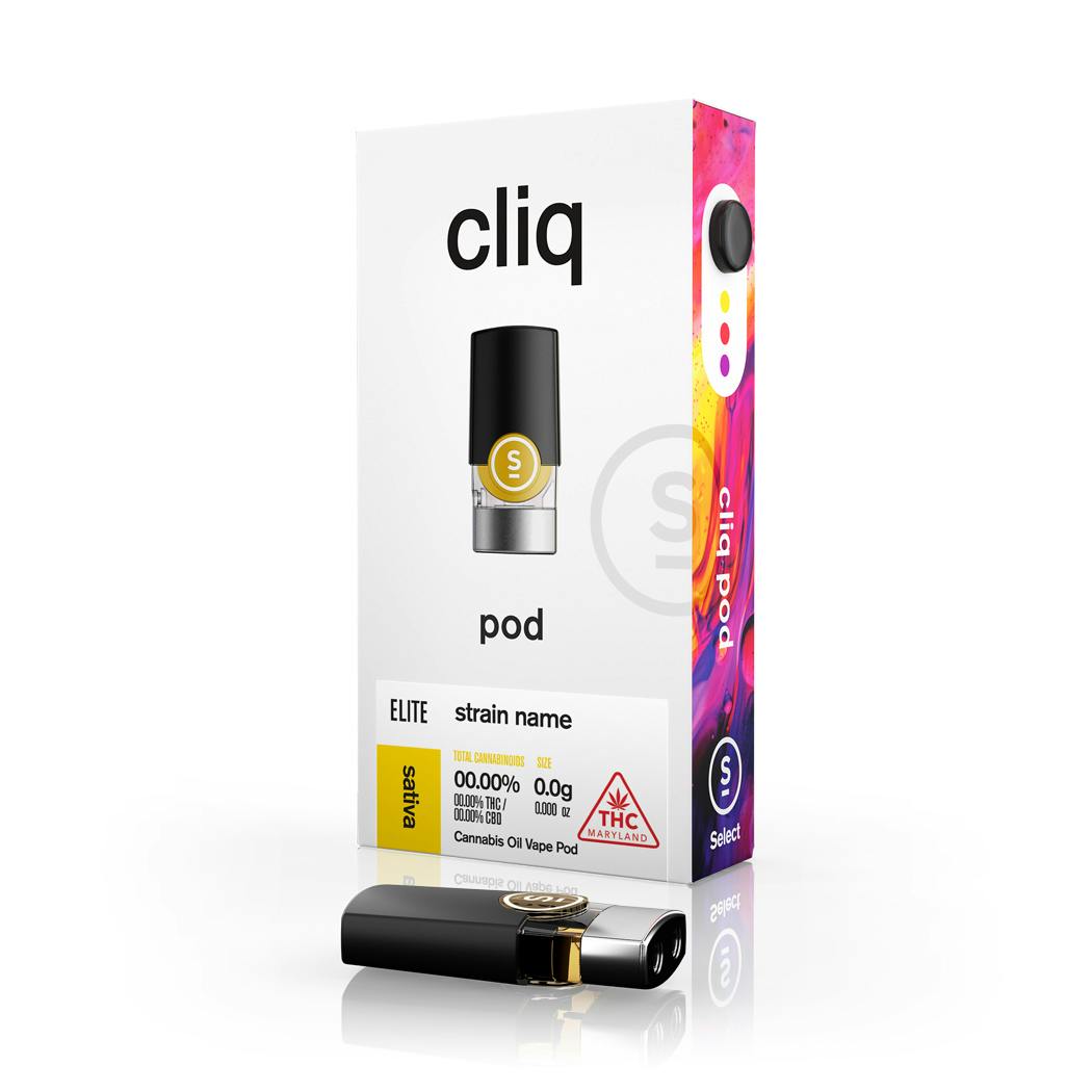 Cliq Elite Strawberry Cough Pod [0.5g] - image 1