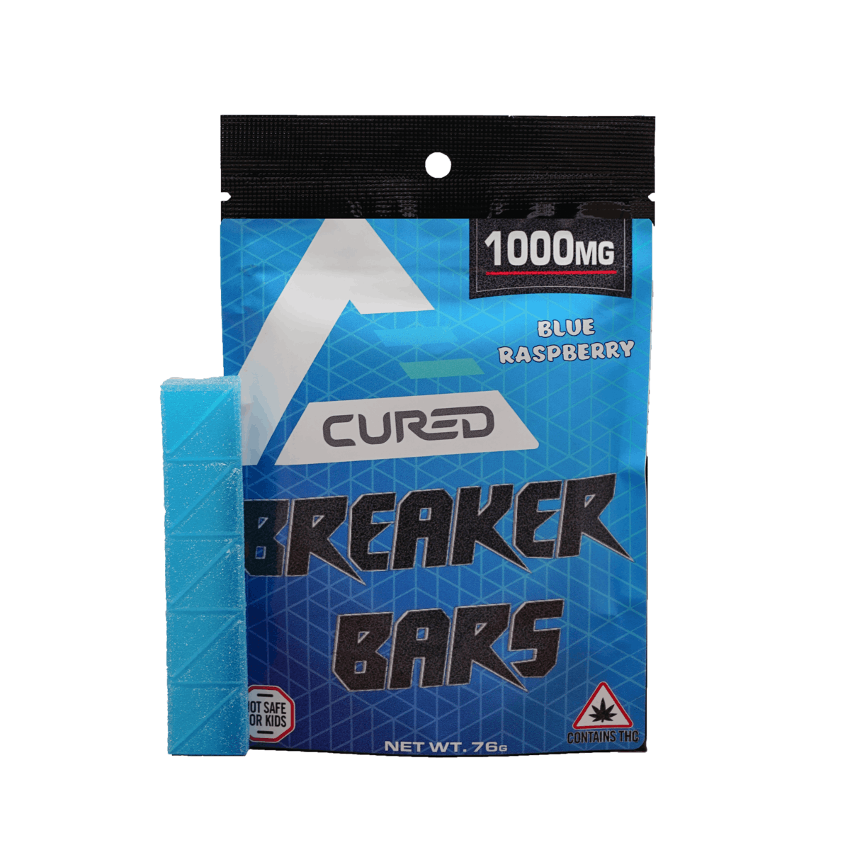 1,000mg Breaker Bars - Blue Raspberry - image 1