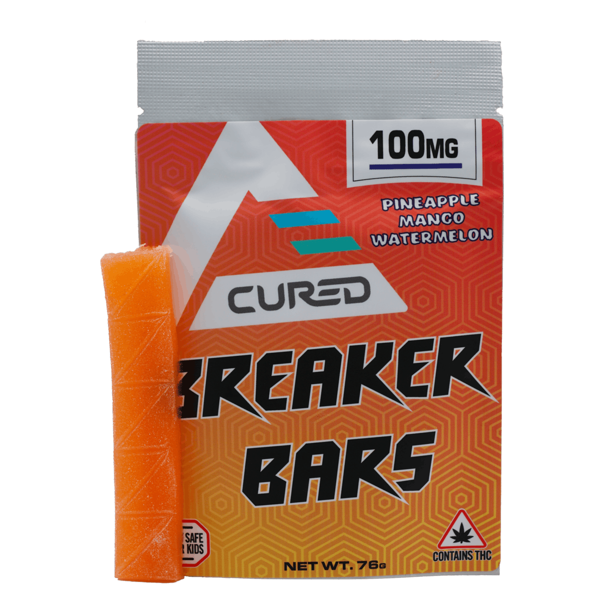 100mg Breaker Bars - Pineapple Mango Watermelon - image 1