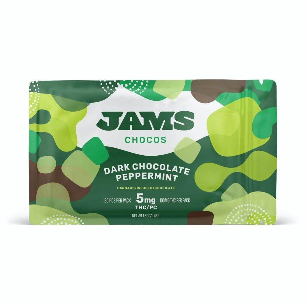 Chocos - Dark Chocolate Peppermint 100mg - image 1