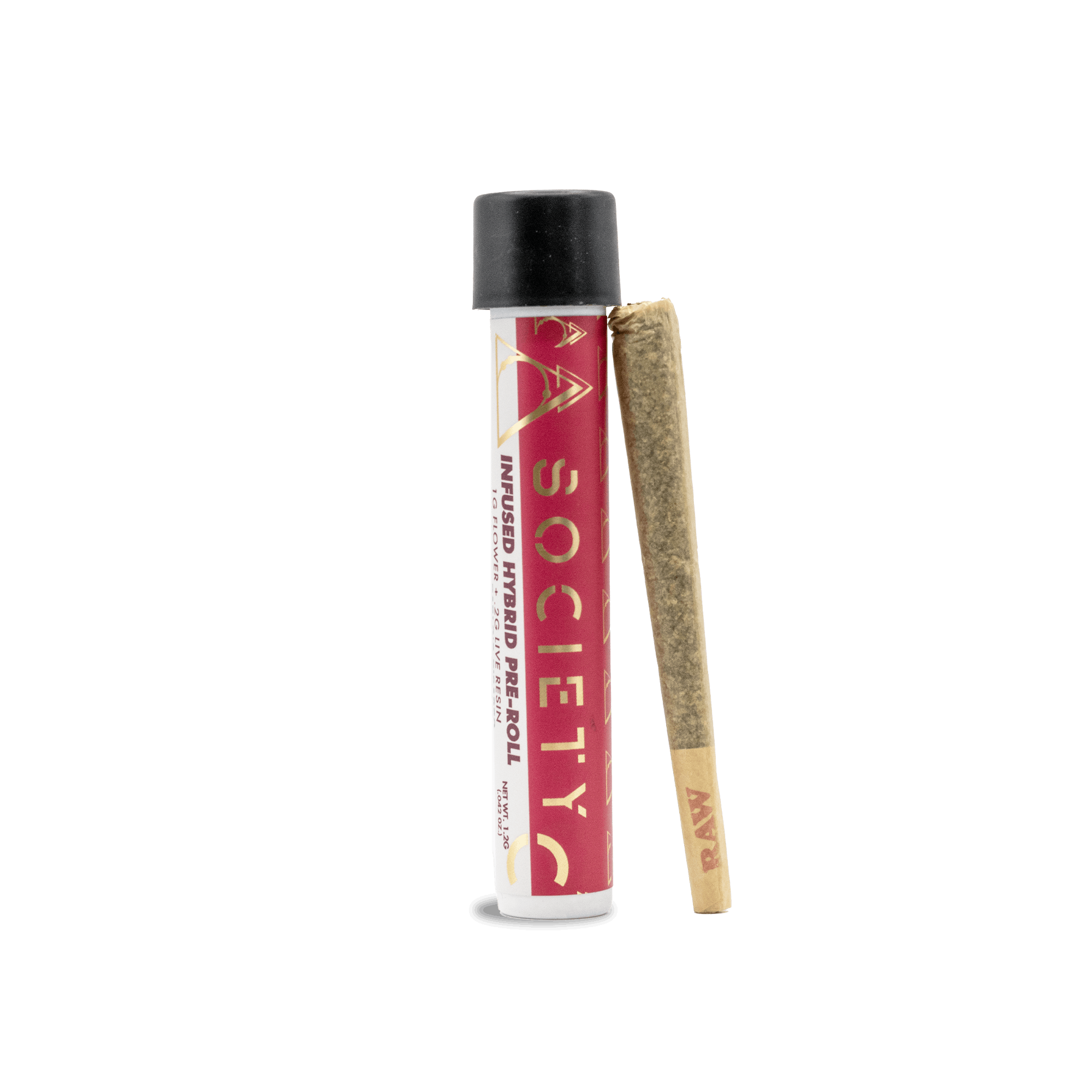 Society C - Mellowz - Live Resin Infused Pre-Roll 1.2g - image 3