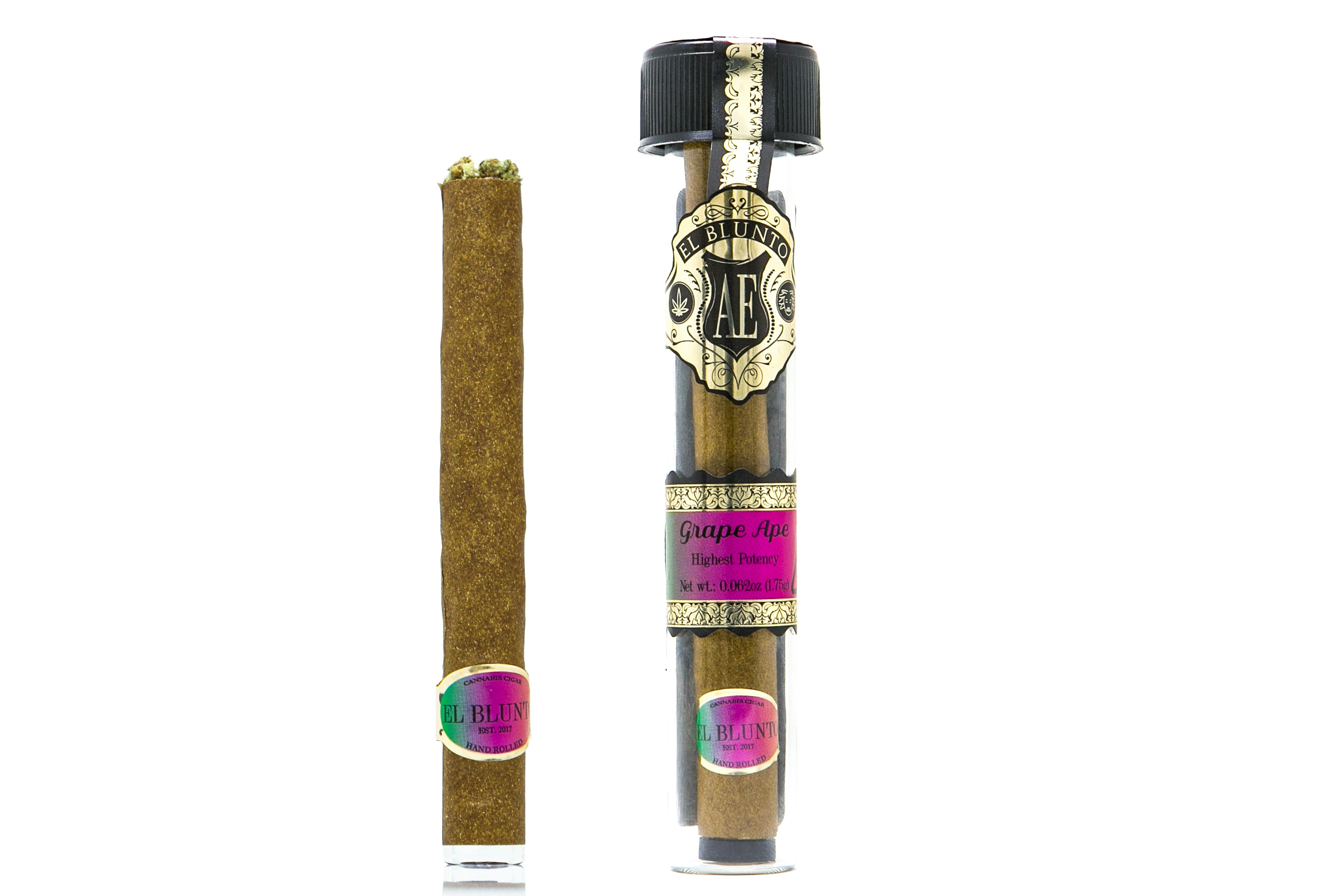 El Blunto - Grape Ape - 1.75G Cannabis Cigar [Blunt] - image 1
