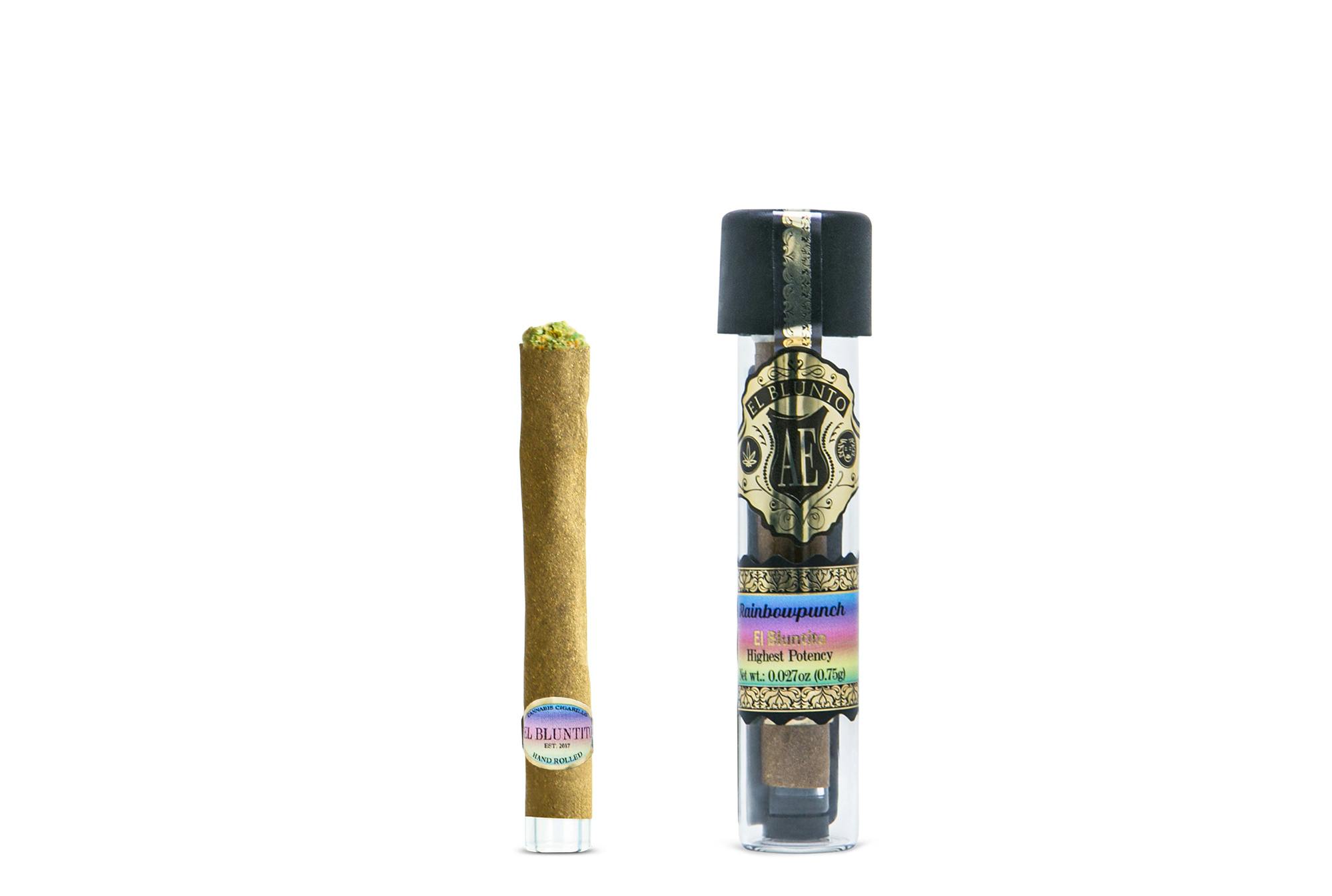 El Bluntito - Rainbow Punch - .75G Cigarillo [Mini Blunt] - image 1