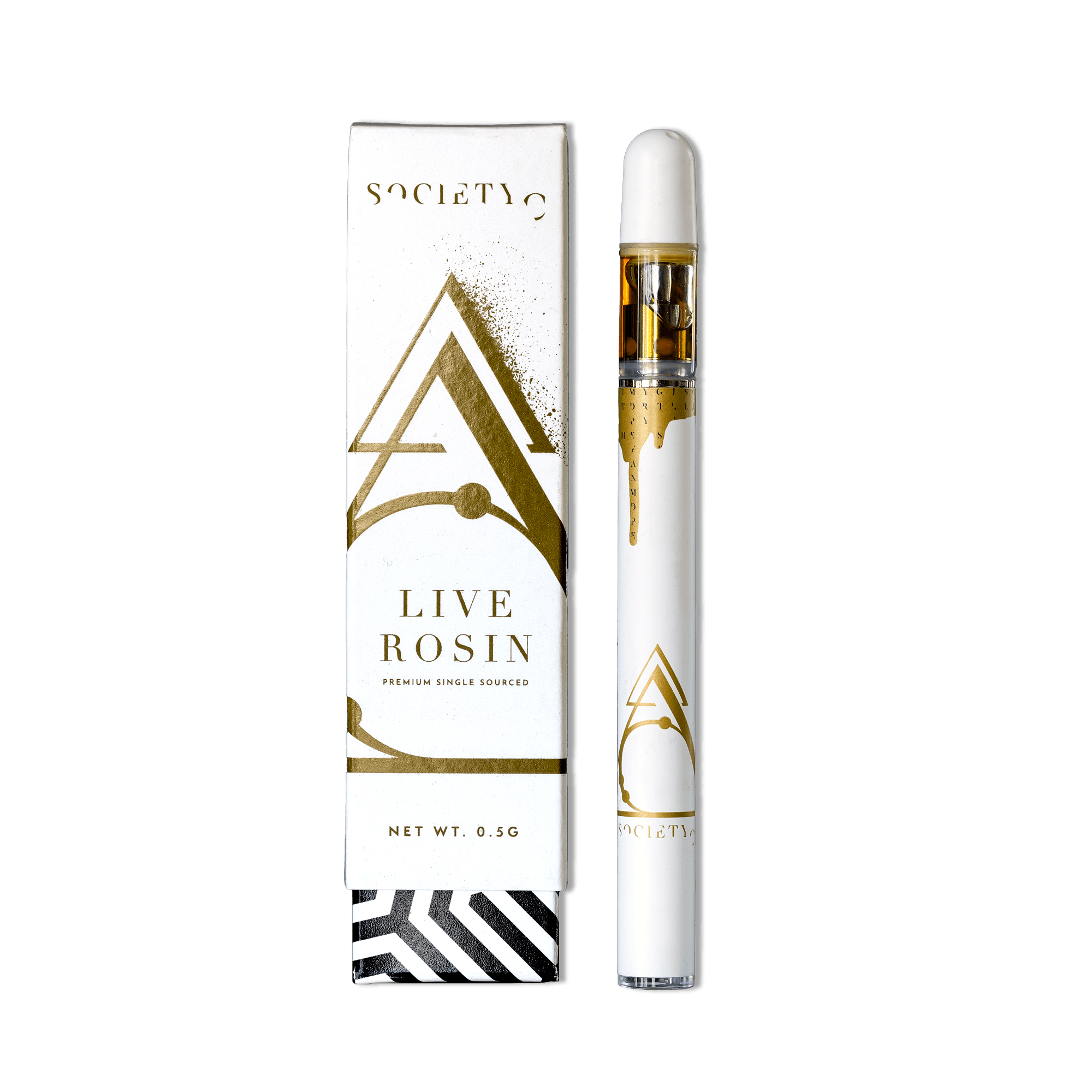 Society C - Grape Cream Cake - 0.5g Live Rosin Disposable Vape - image 3