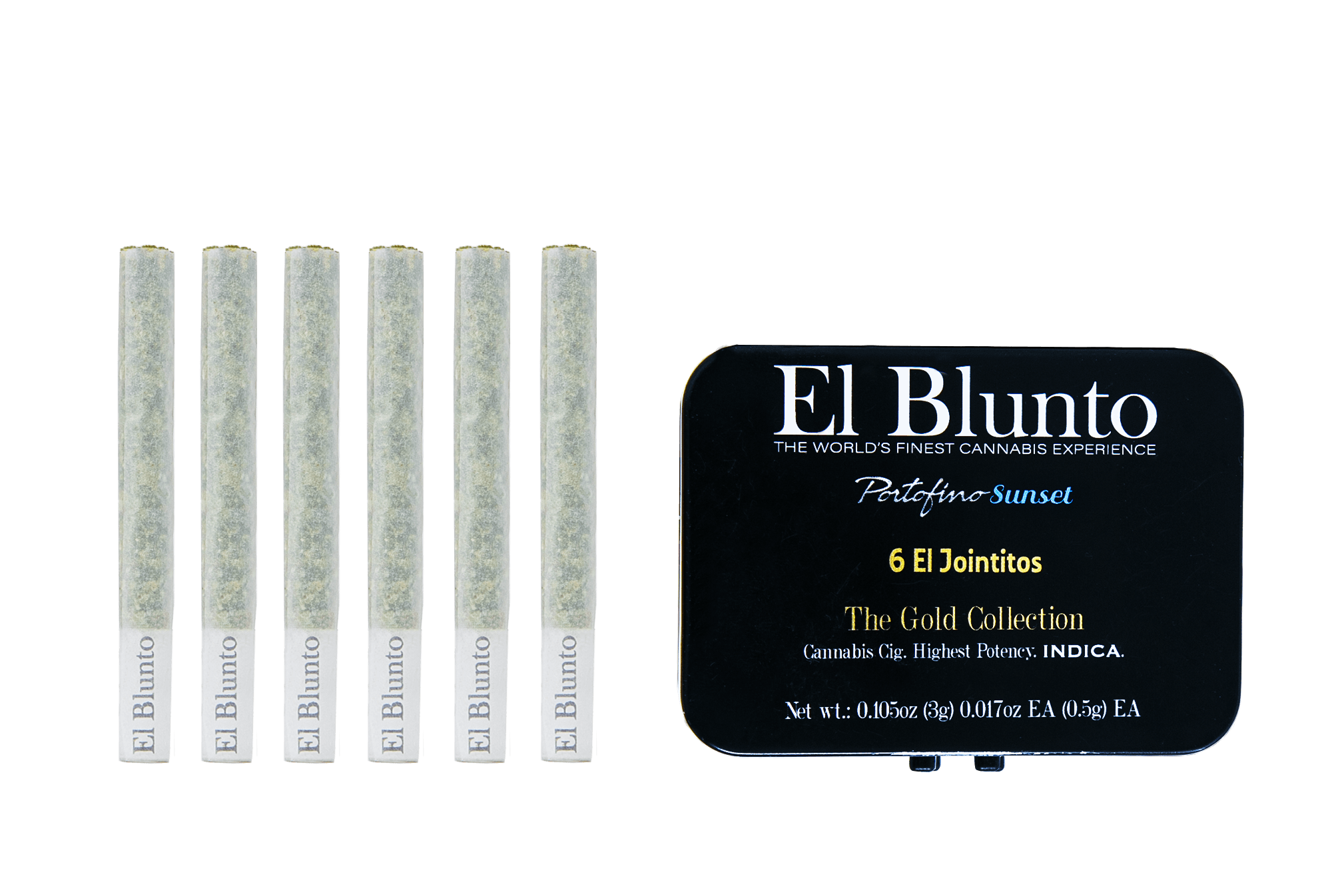 El Jointito 6-pack - Portofino Sunset - 6 x .5G [Mini Joint Pack] - image 1