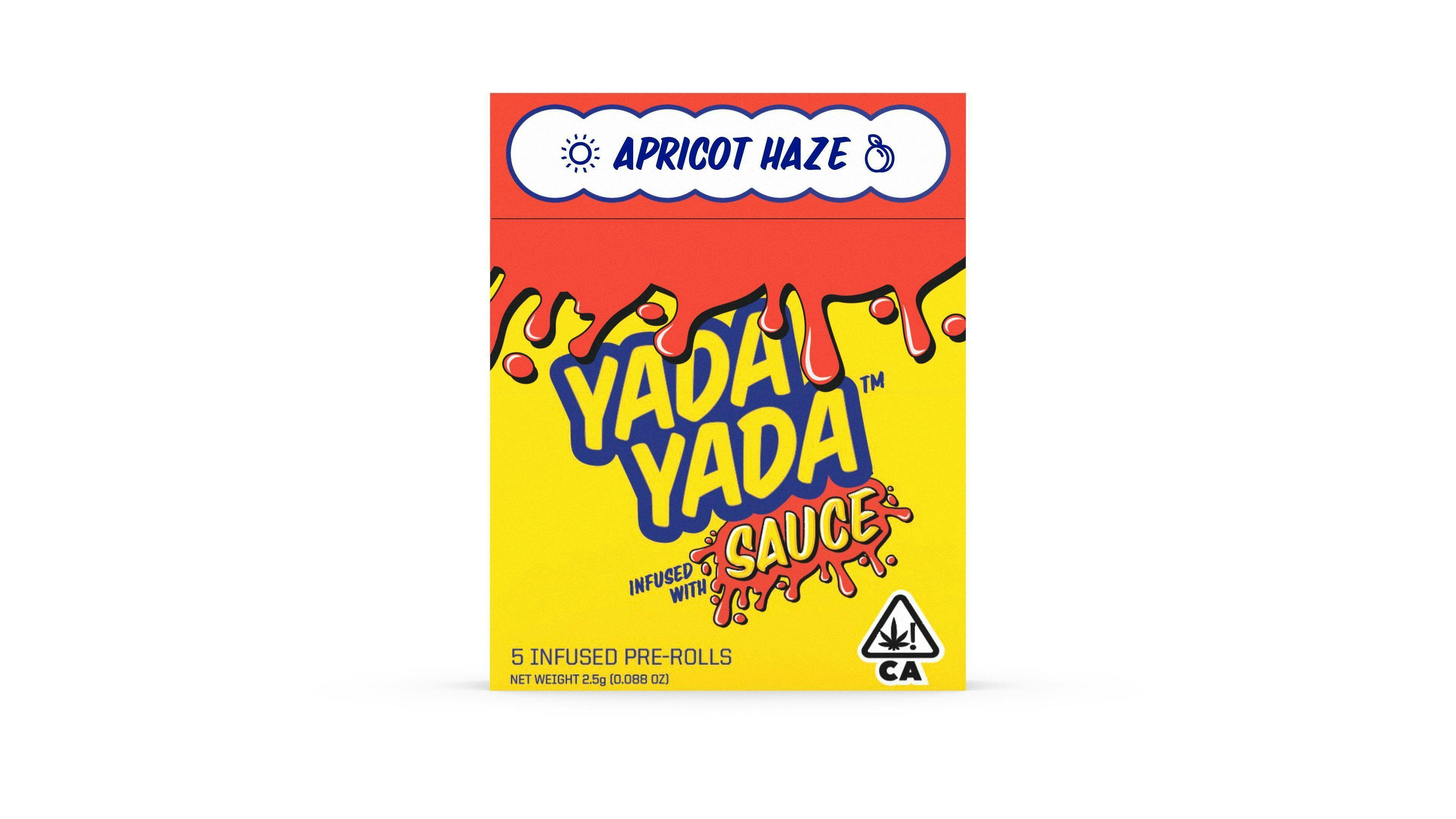 Yada Yada - Apricot Haze 2.5g Prerolls Infused - image 1