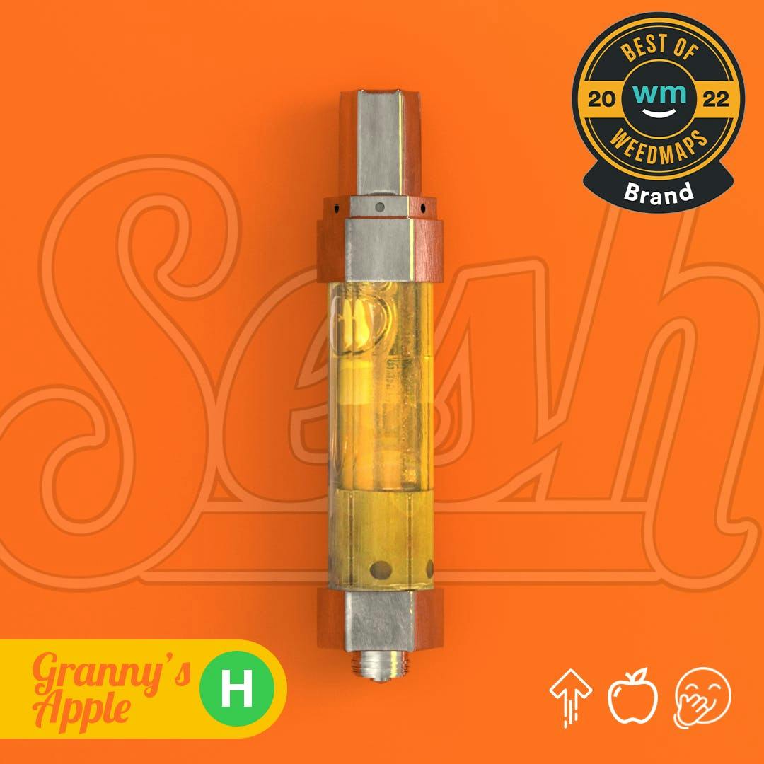 Sesh Cartridge (1000mg) - Granny's Apple - image 1