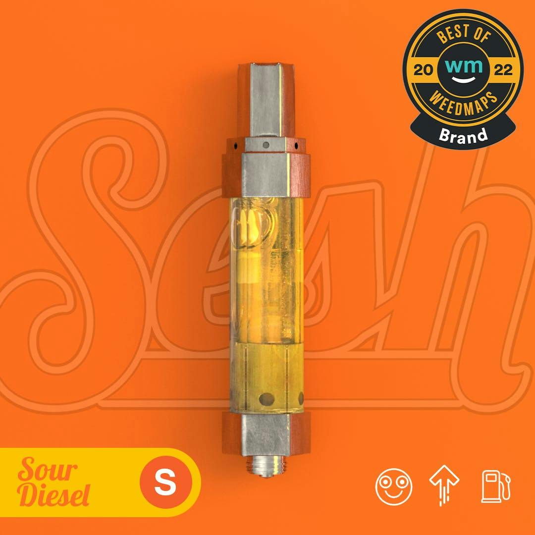 Sesh Cartridge (1000mg) - Sour Diesel - image 1