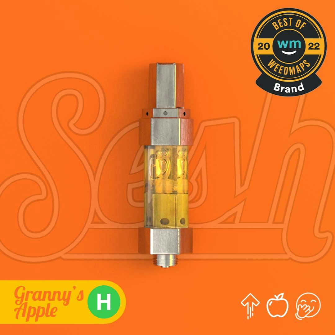 Sesh Cartridge (500mg) - Granny's Apple - image 1