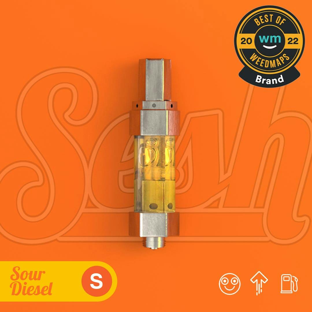 Sesh Cartridge (500mg) - Sour Diesel - image 1