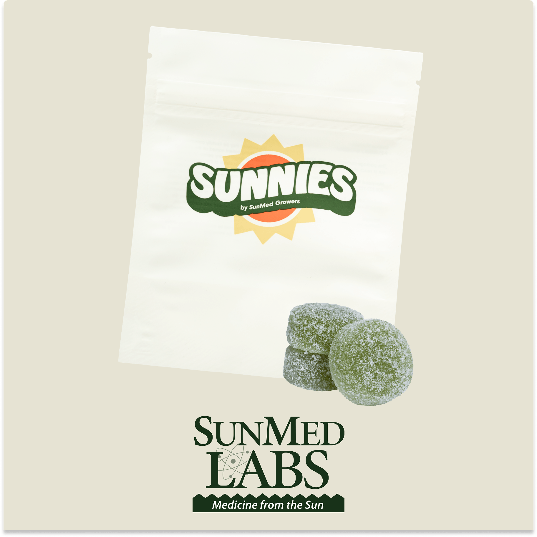 Green Apple Gummies Edible 100mg - image 3