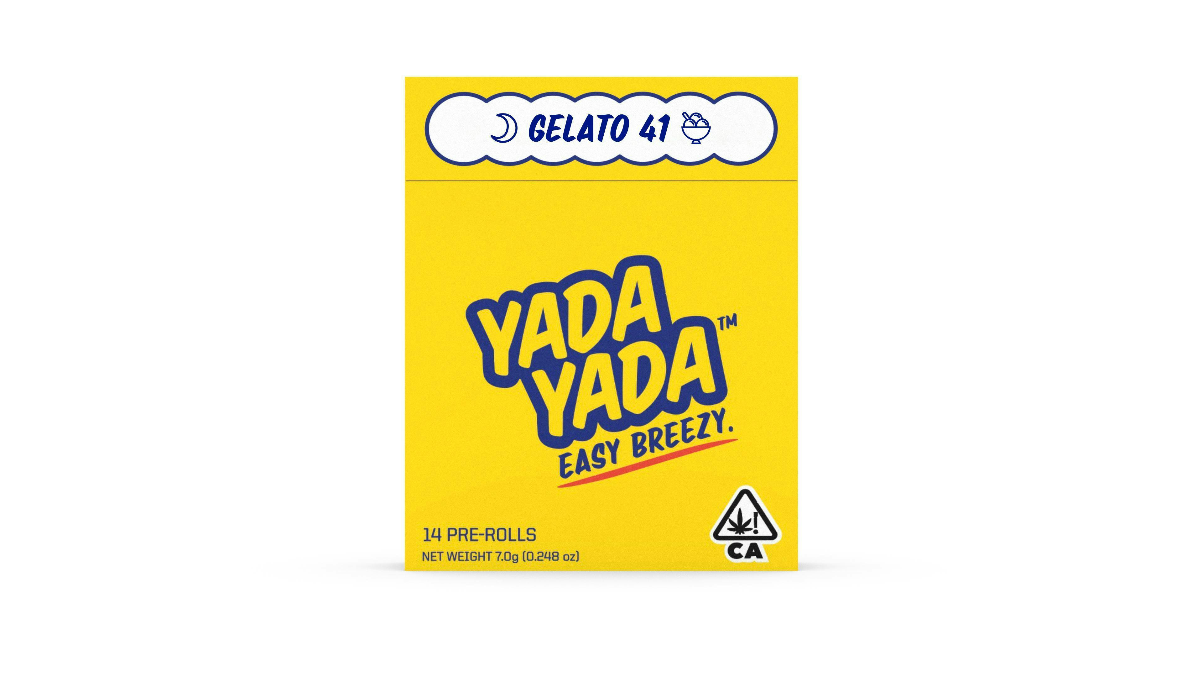 Yada Yada - Gelato 41 7g Prerolls (14 pack) - image 1