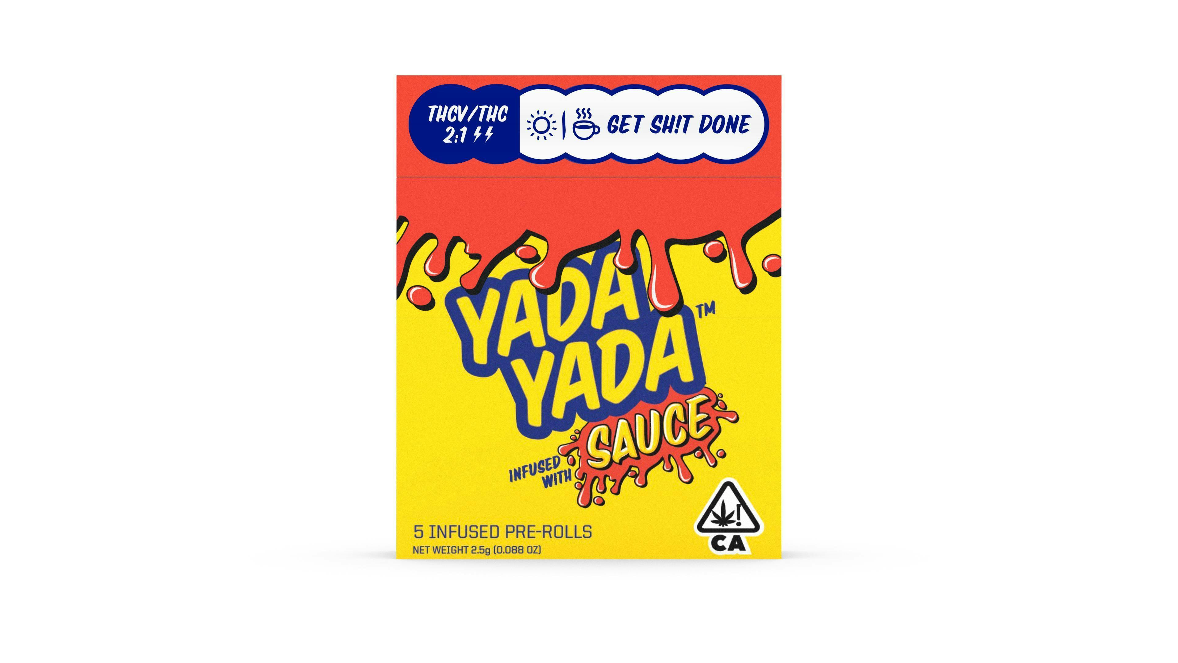 Yada Yada - Get Shit Done 7 2.5g Prerolls Infused - image 1