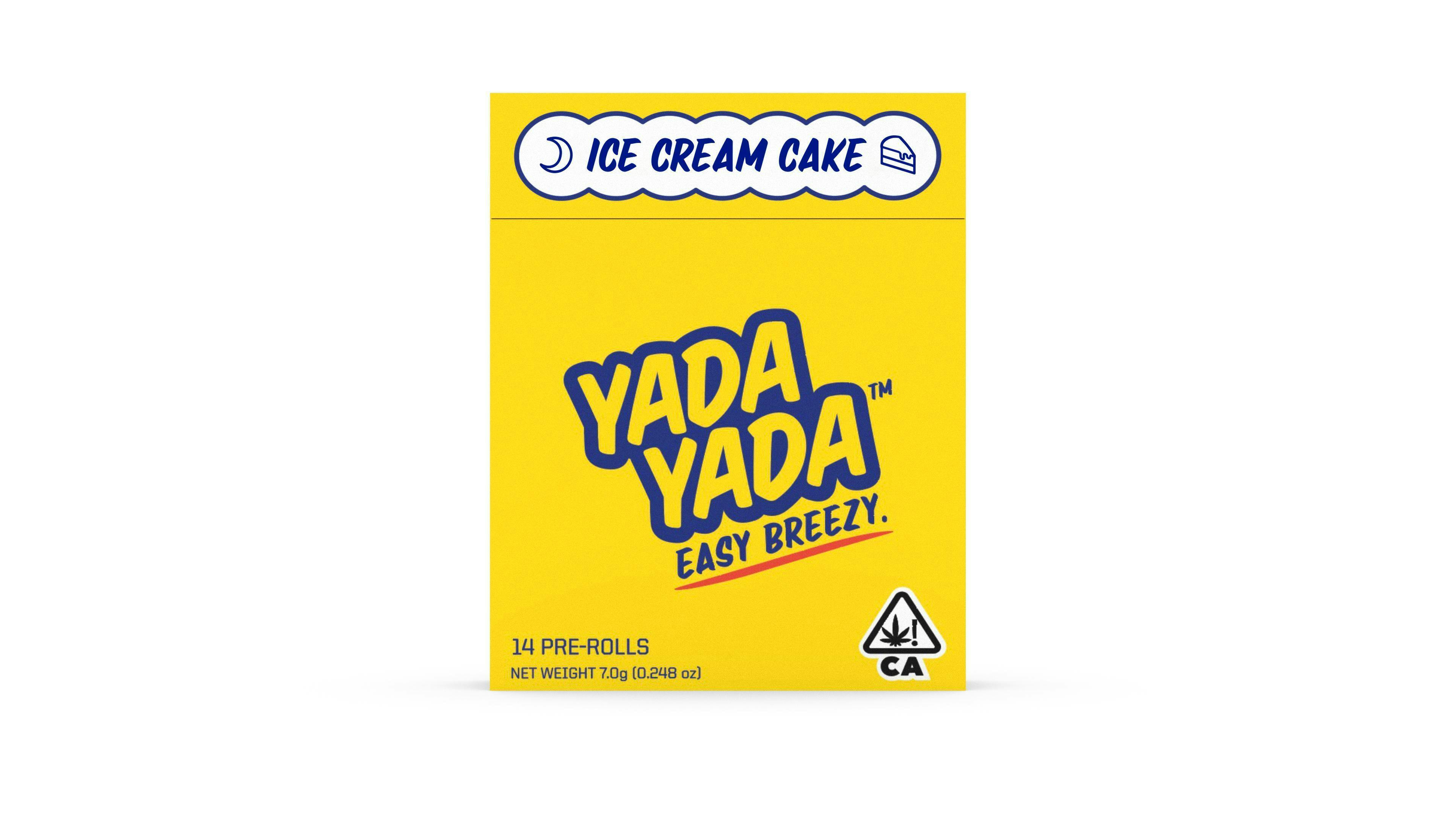 Yada Yada - Ice Cream Cake 7g Prerolls (14 pack) - image 1