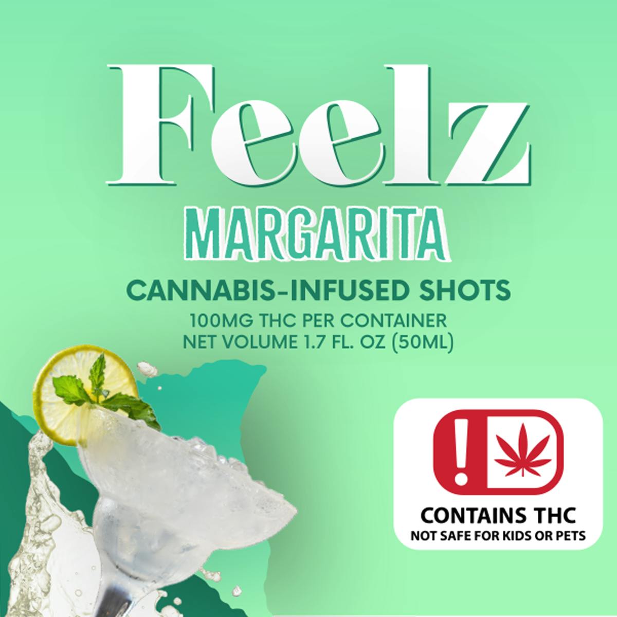 NEW 100mg Margarita Infused Shot - image 1