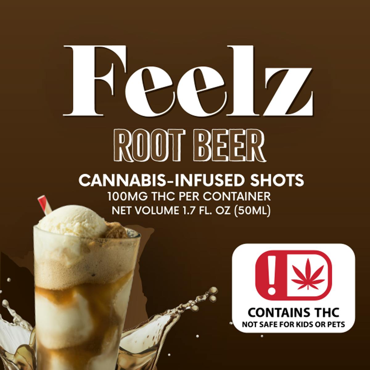 NEW 100mg Root Beer Infused Shot - image 1