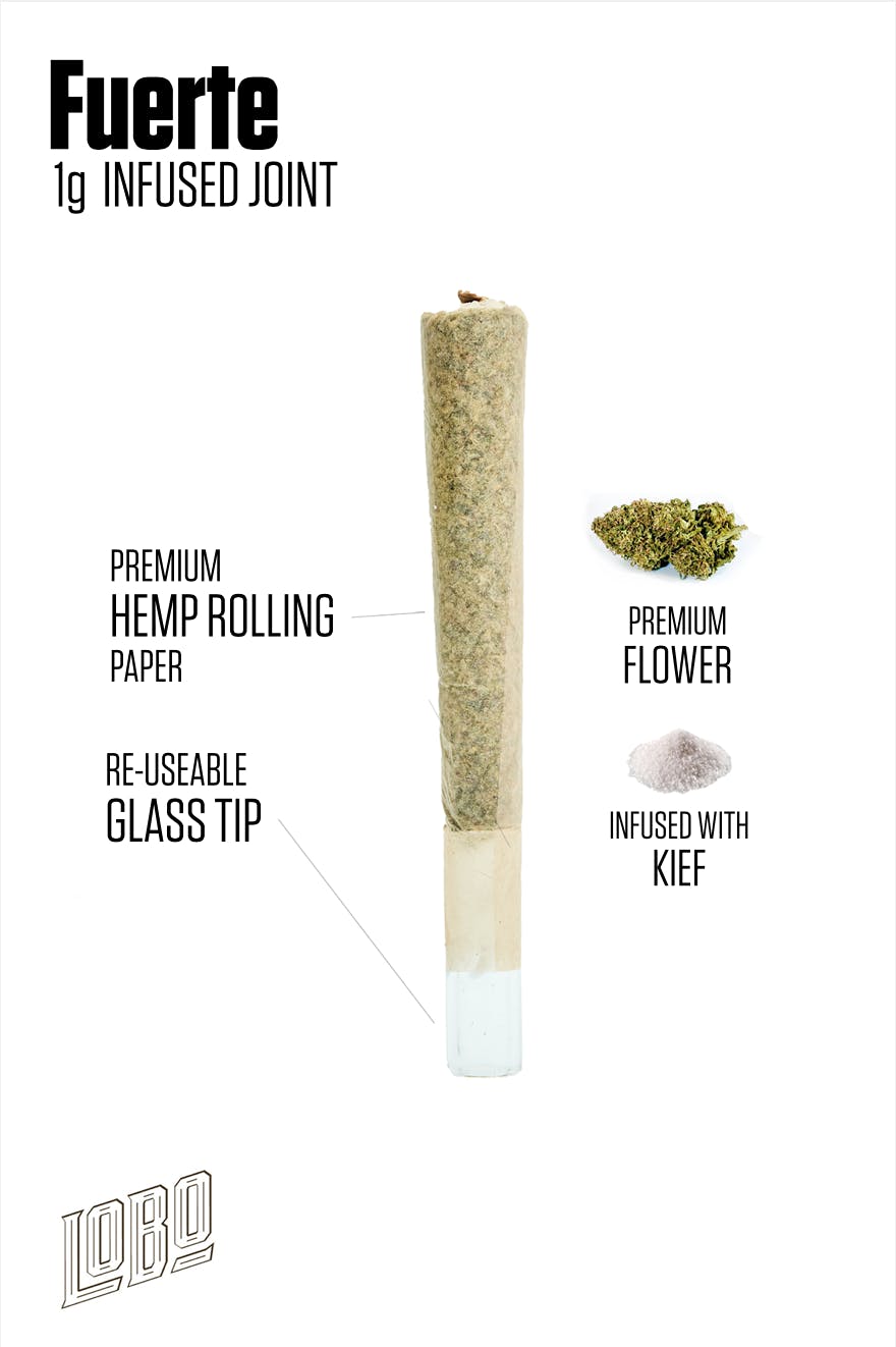 Pre-Rolled Fuerte - Blue Dream - 1g - image 2