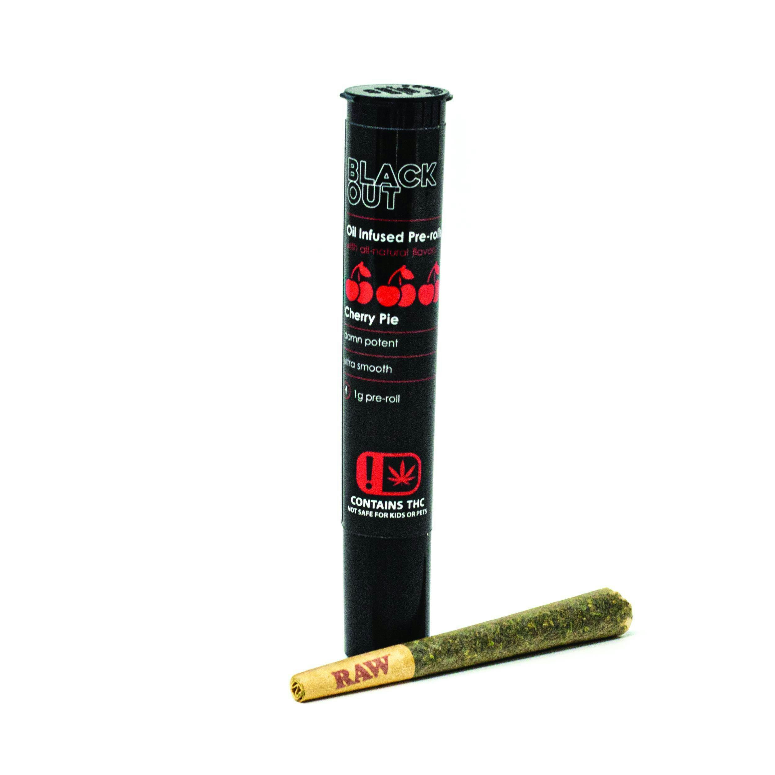 Black Out - Infused Preroll - Cherry Pie - 1g - image 1