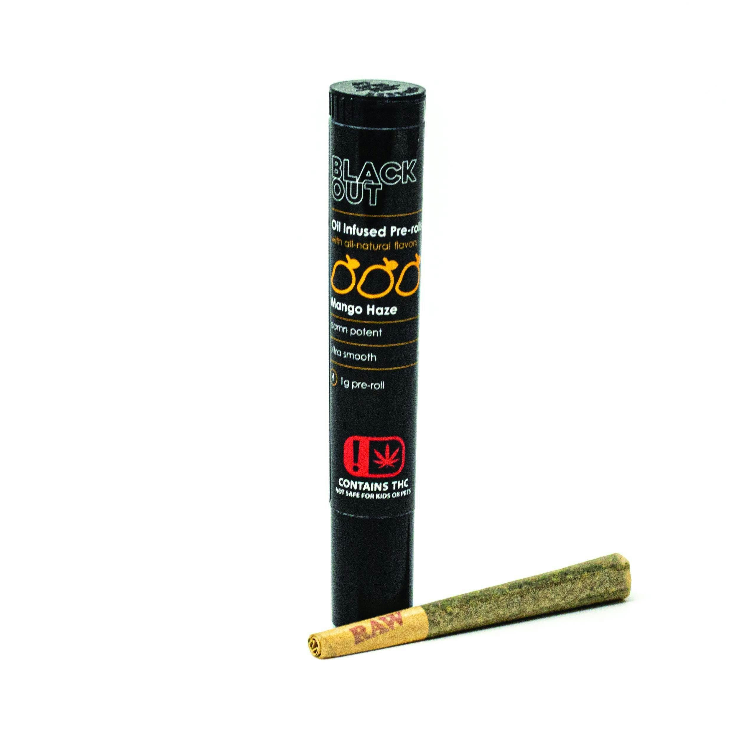 Black Out - Infused Preroll - Mango Haze - 1g - image 1