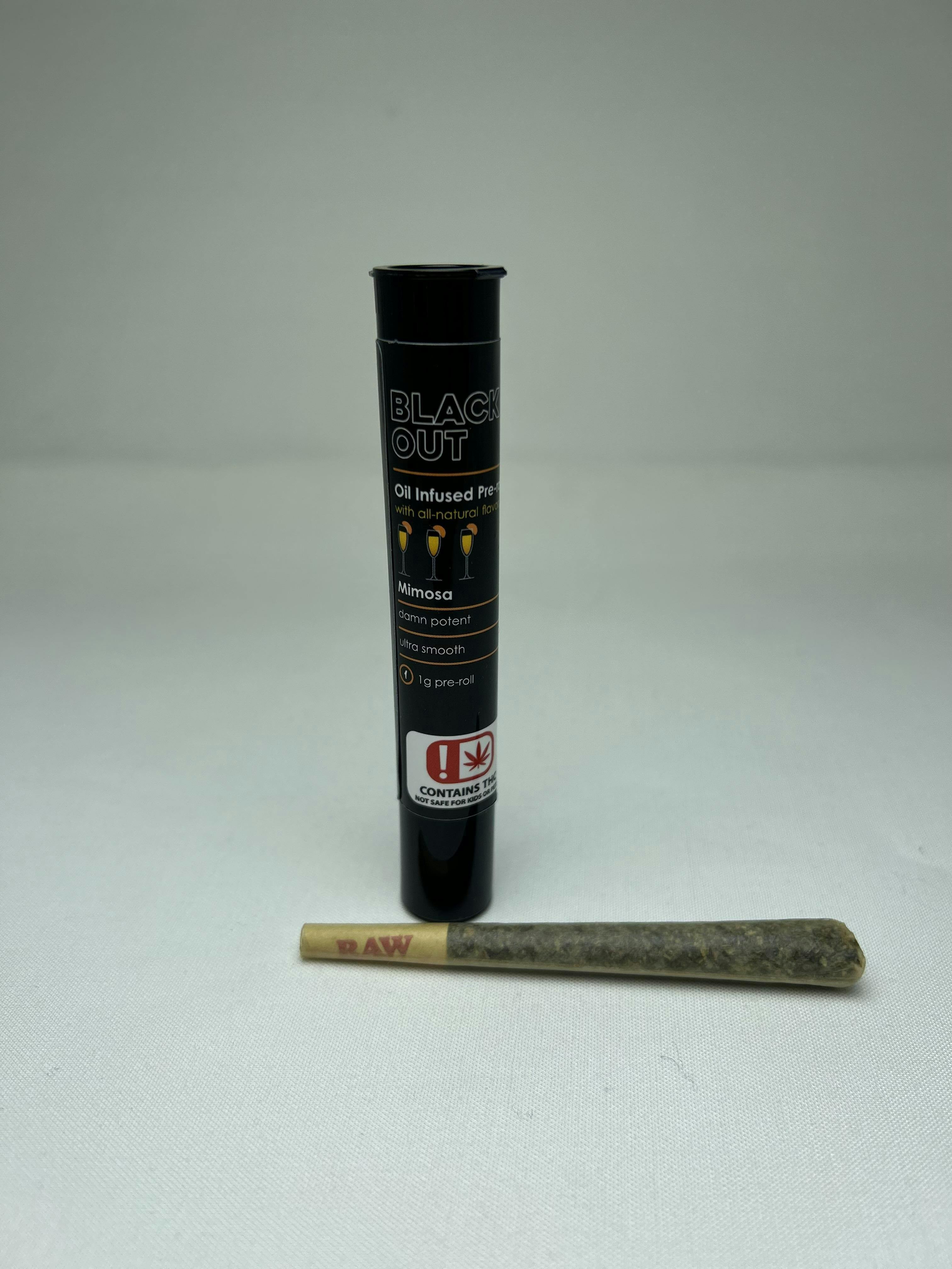 Black Out - Infused Preroll - Mimosa - 1g - image 1