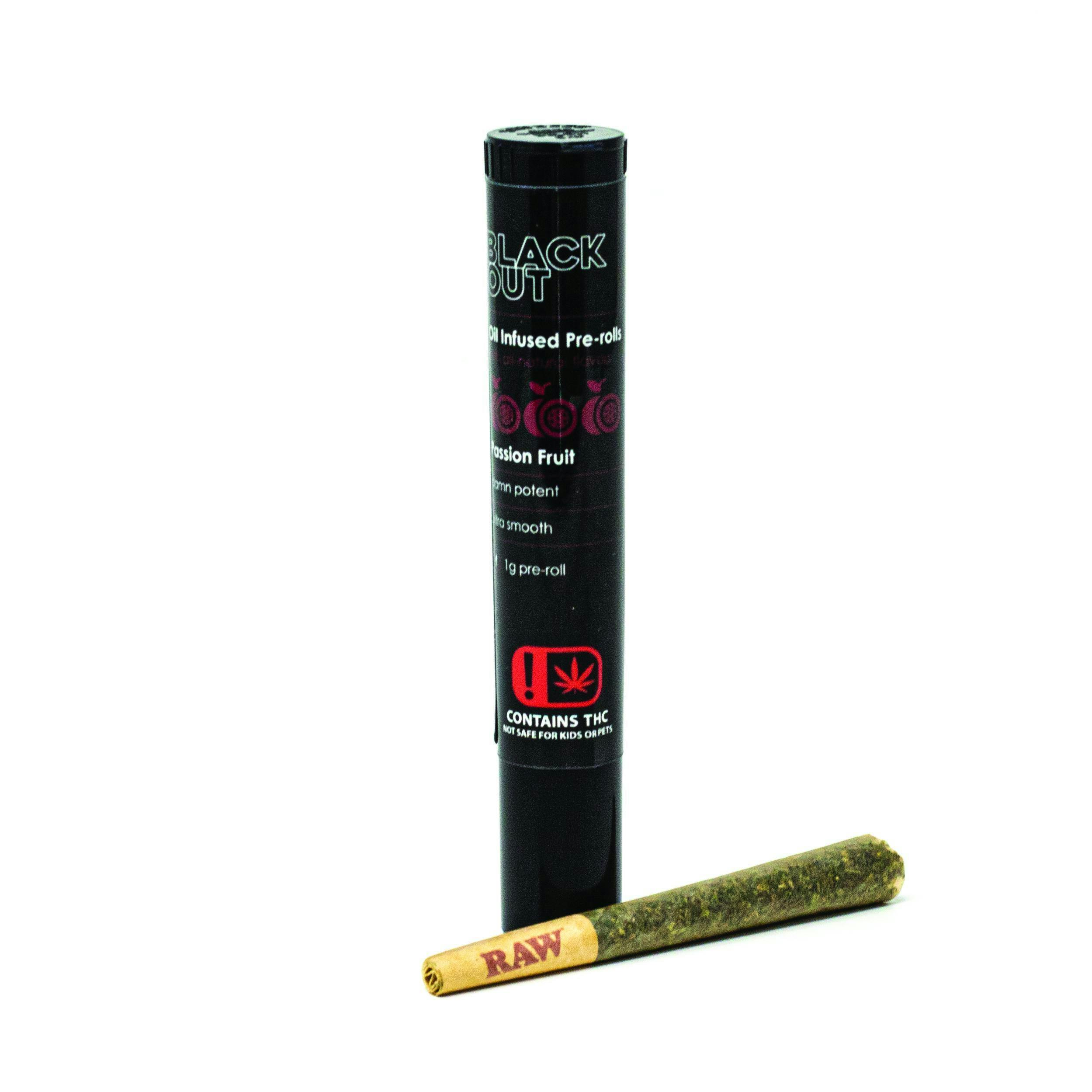Black Out - Infused Preroll - Passion Fruit - 1g - image 1