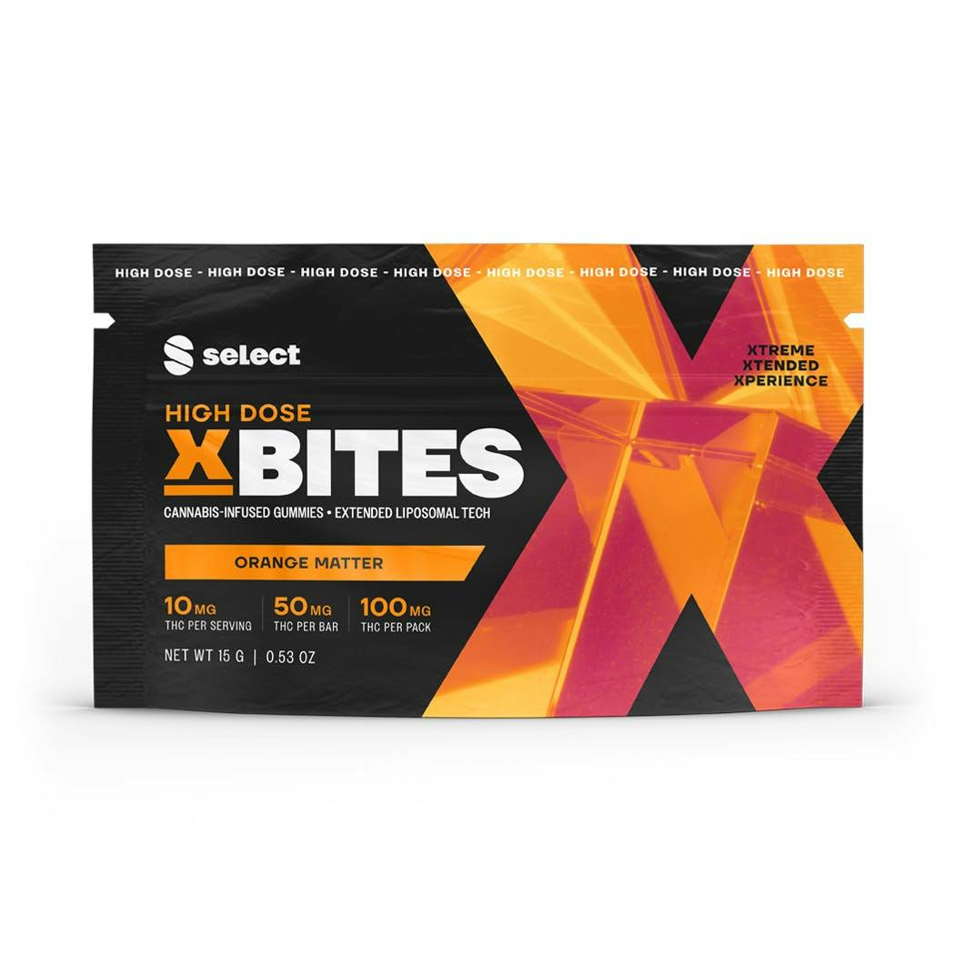 Orange Matter X Bites High Dose 2pk (100mg total) - image 1