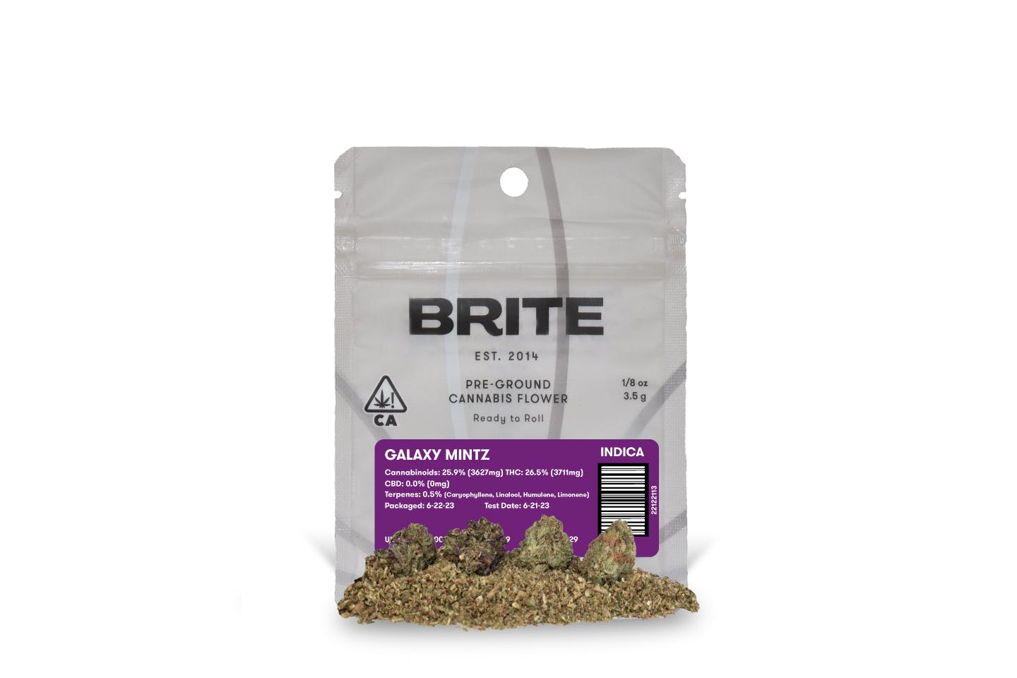 Galaxy Mintz - Flower Pre-Ground by Brite - image 1