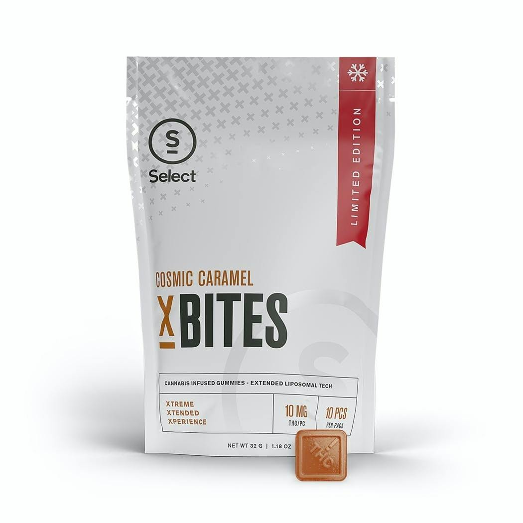 Cosmic Caramel X Bites 10pk (100mg) - image 1