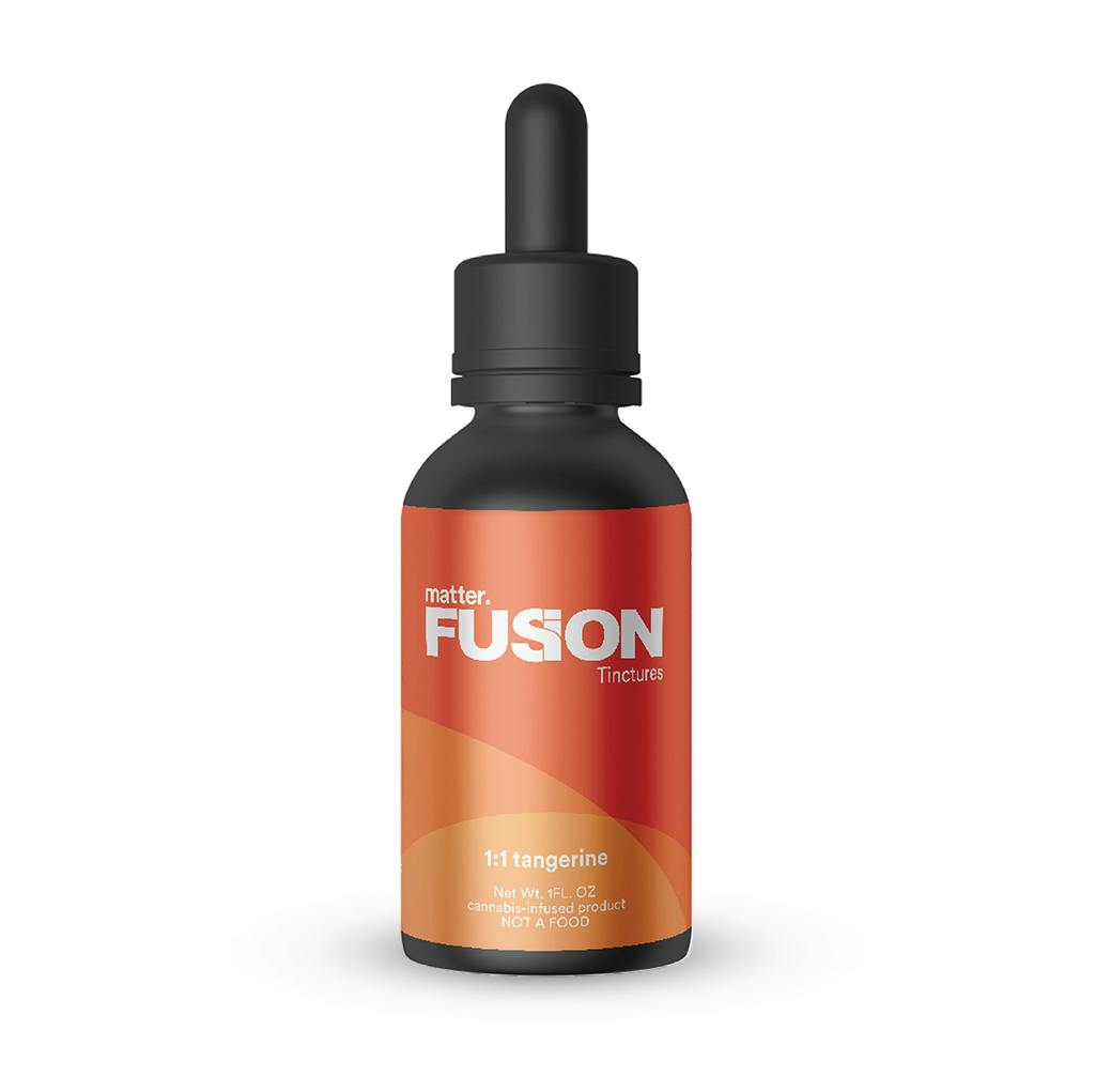 1:1 CBD:THC Tangerine Tincture 100MG - image 1
