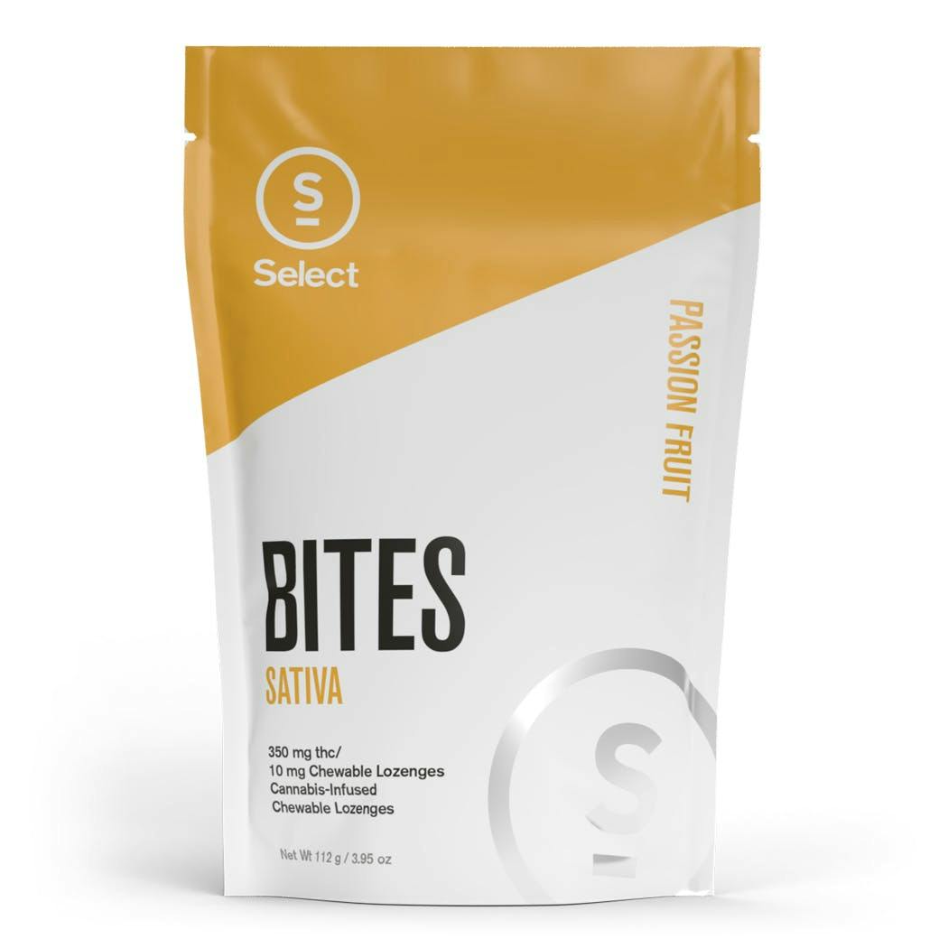 Passion Fruit Medical Classic Bites 10pk (350mg) | Sativa - image 1